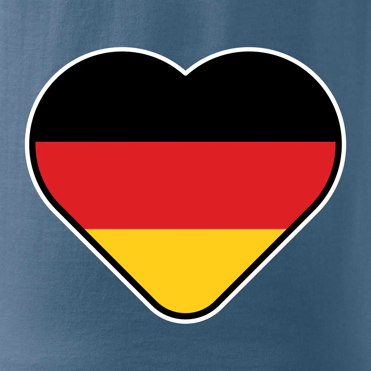 Germany love velké - Německá vlajka