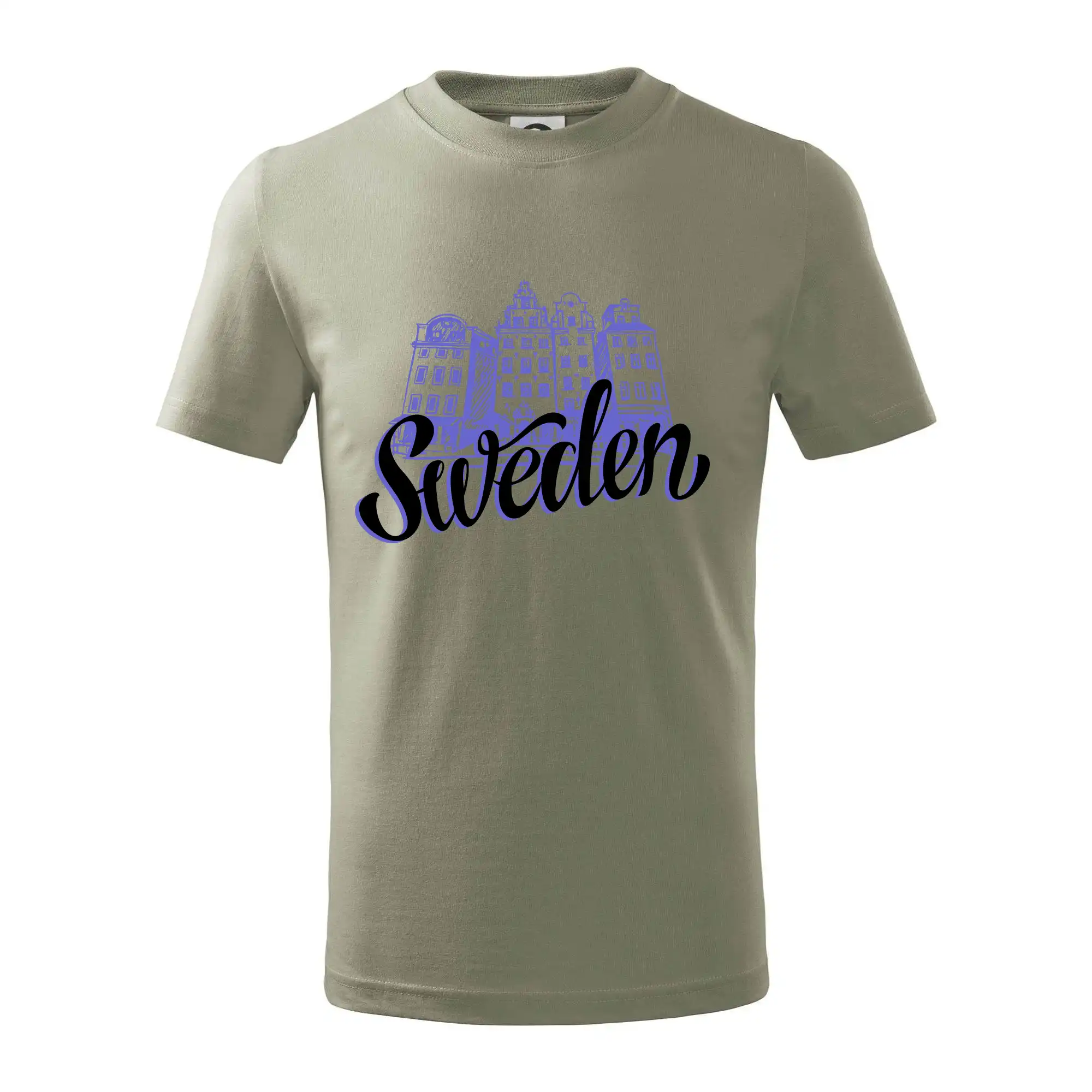 Ostatné mestá / miesta - Sweden Lettering - Tričko detské bavlnené