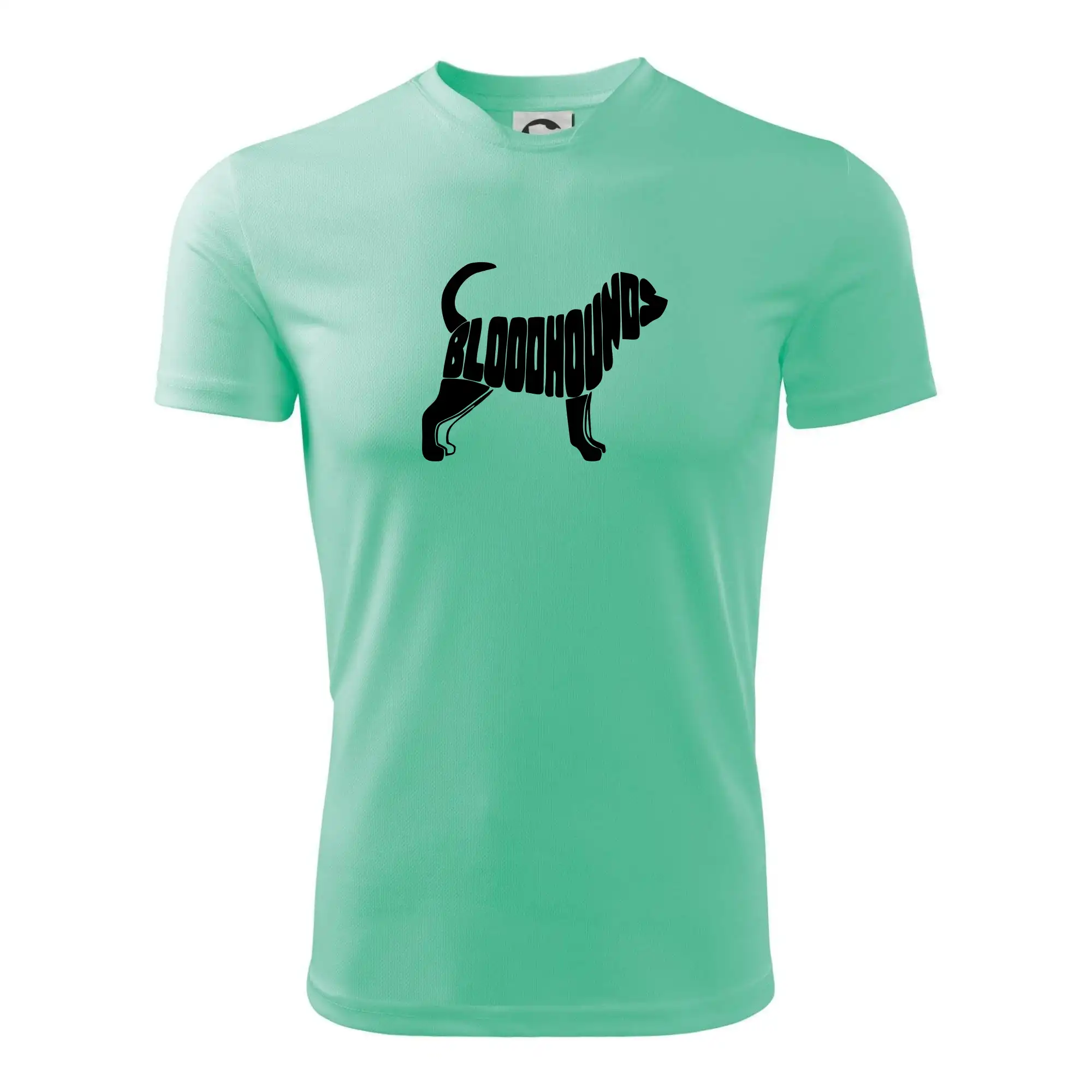 Bloodhound nápis v těle