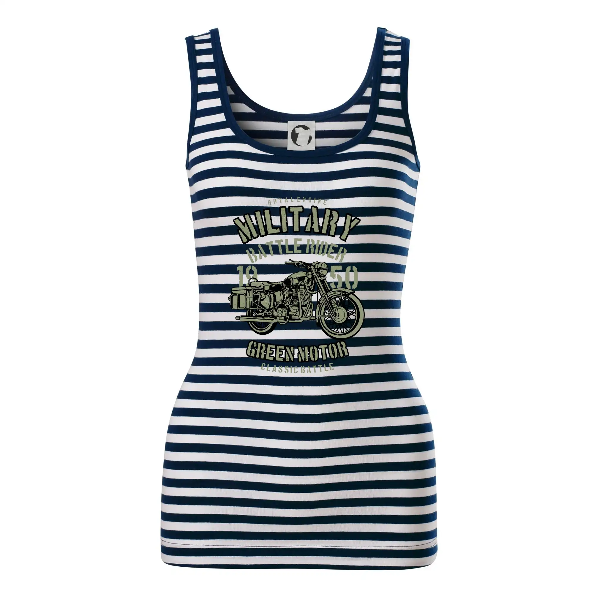 Green Military Ride - Sailor tielko na vodu