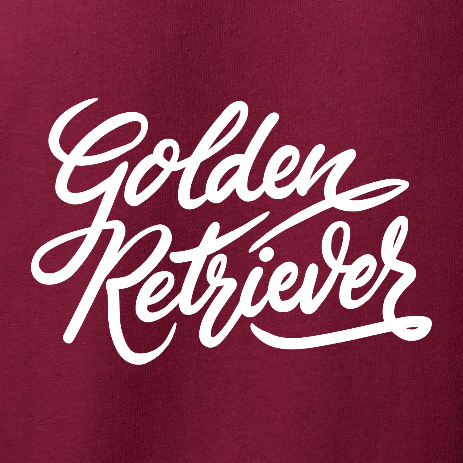 Golden retriever - nápis okrasný