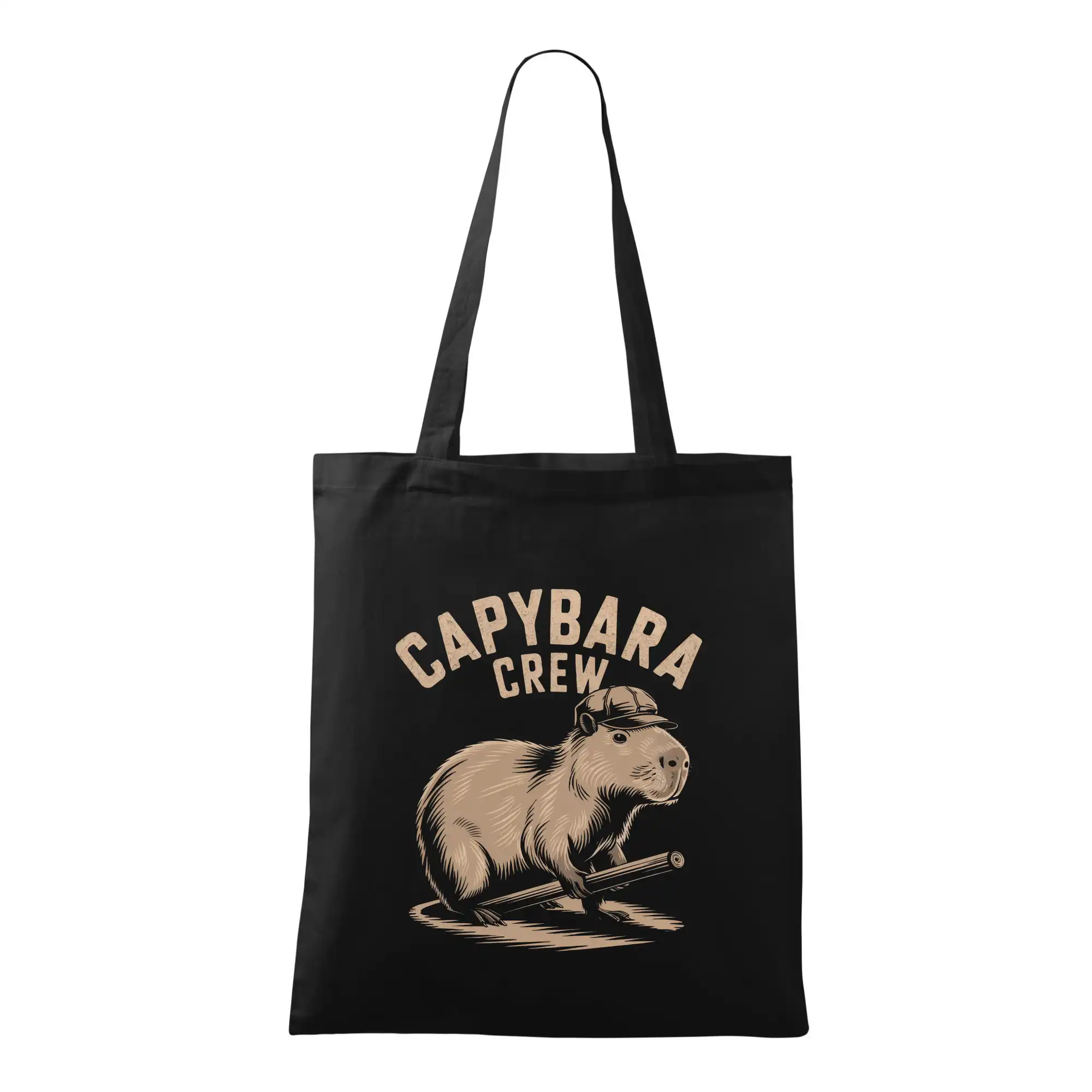 Tričká so zvieratami - Capybara crew - Taška bavlnená