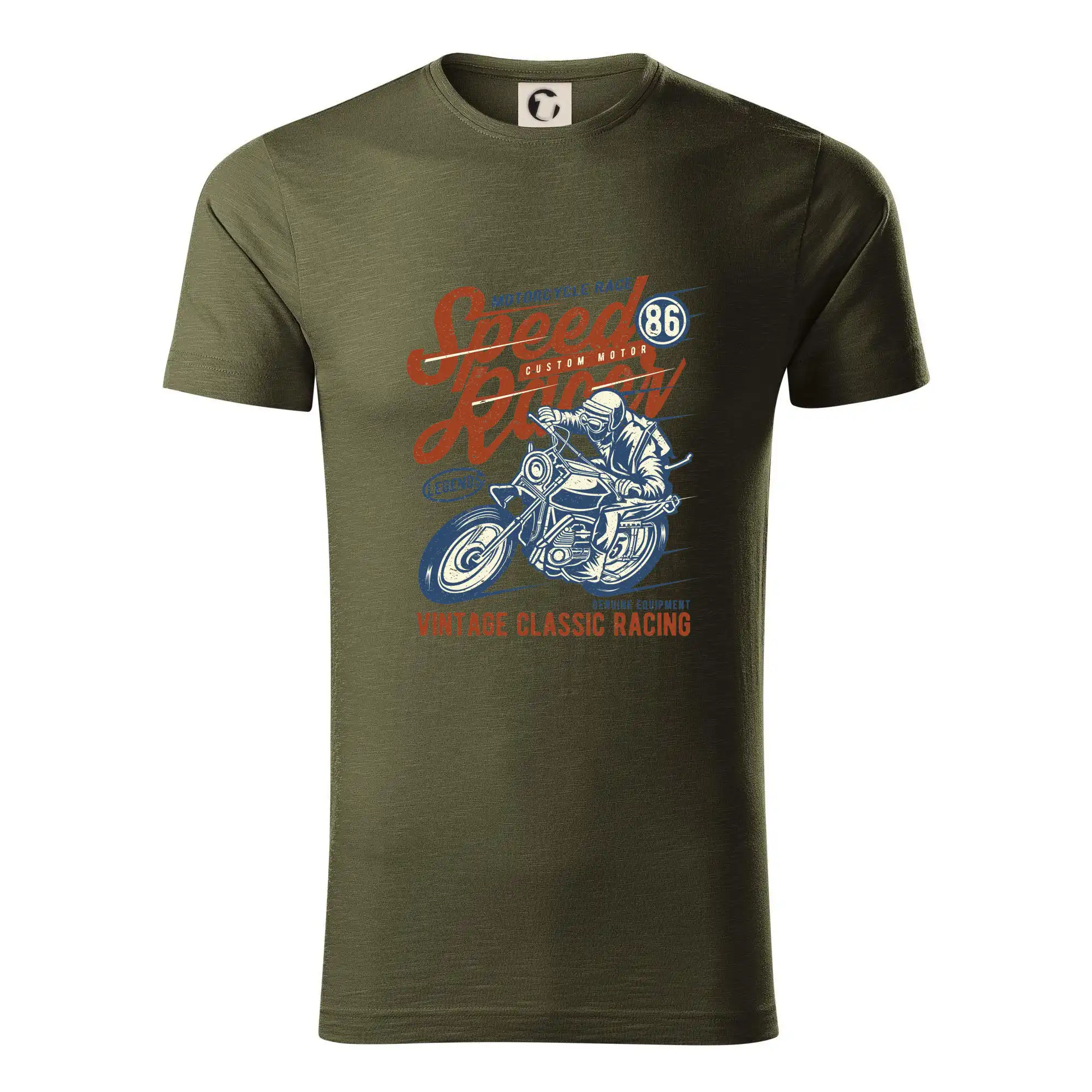 Tričká pre motorkárov¨ - Speed Racer 2 - Tričko z organickej bavlny