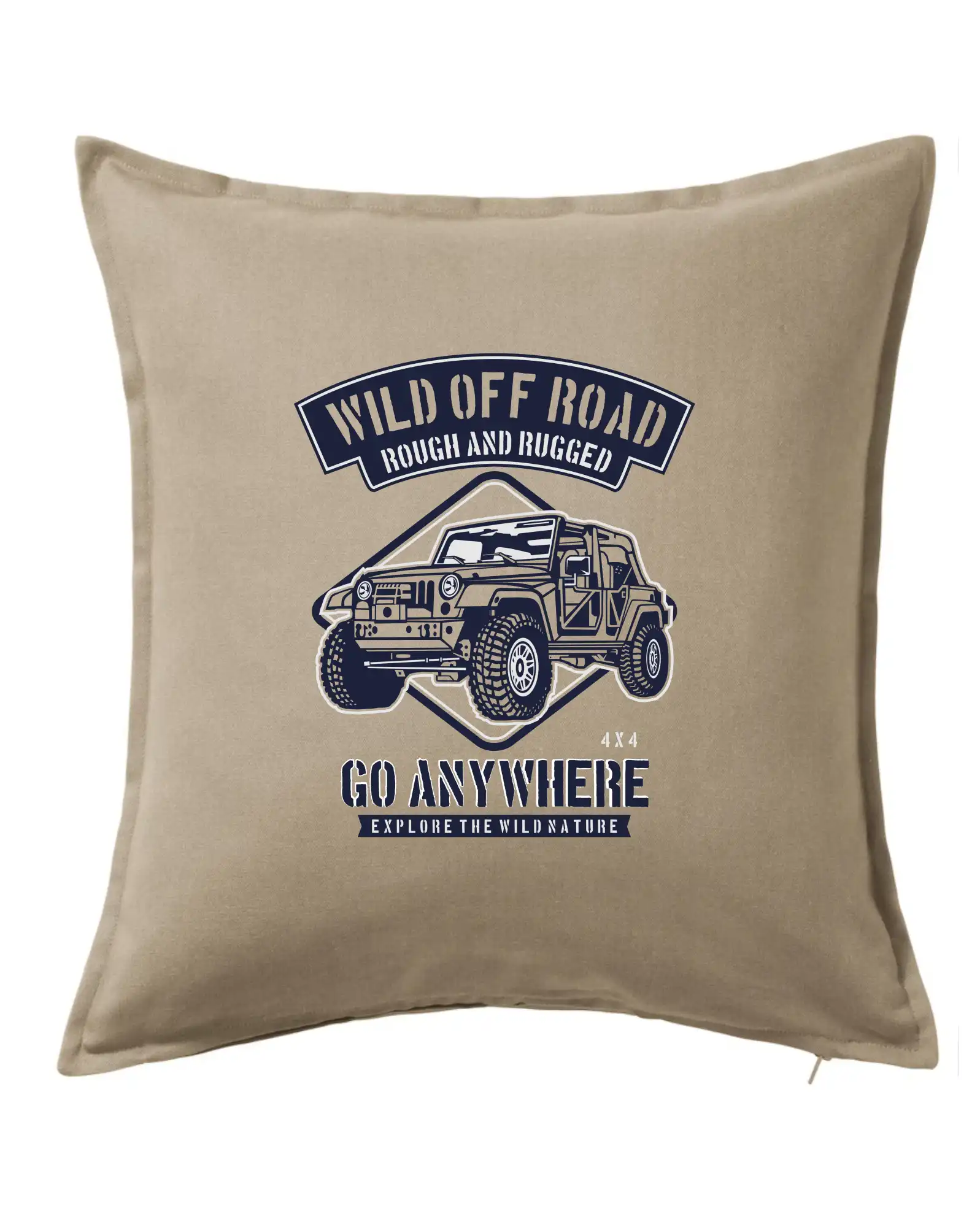 Auto tričká - Wild Off Road - Vankúš 50x50