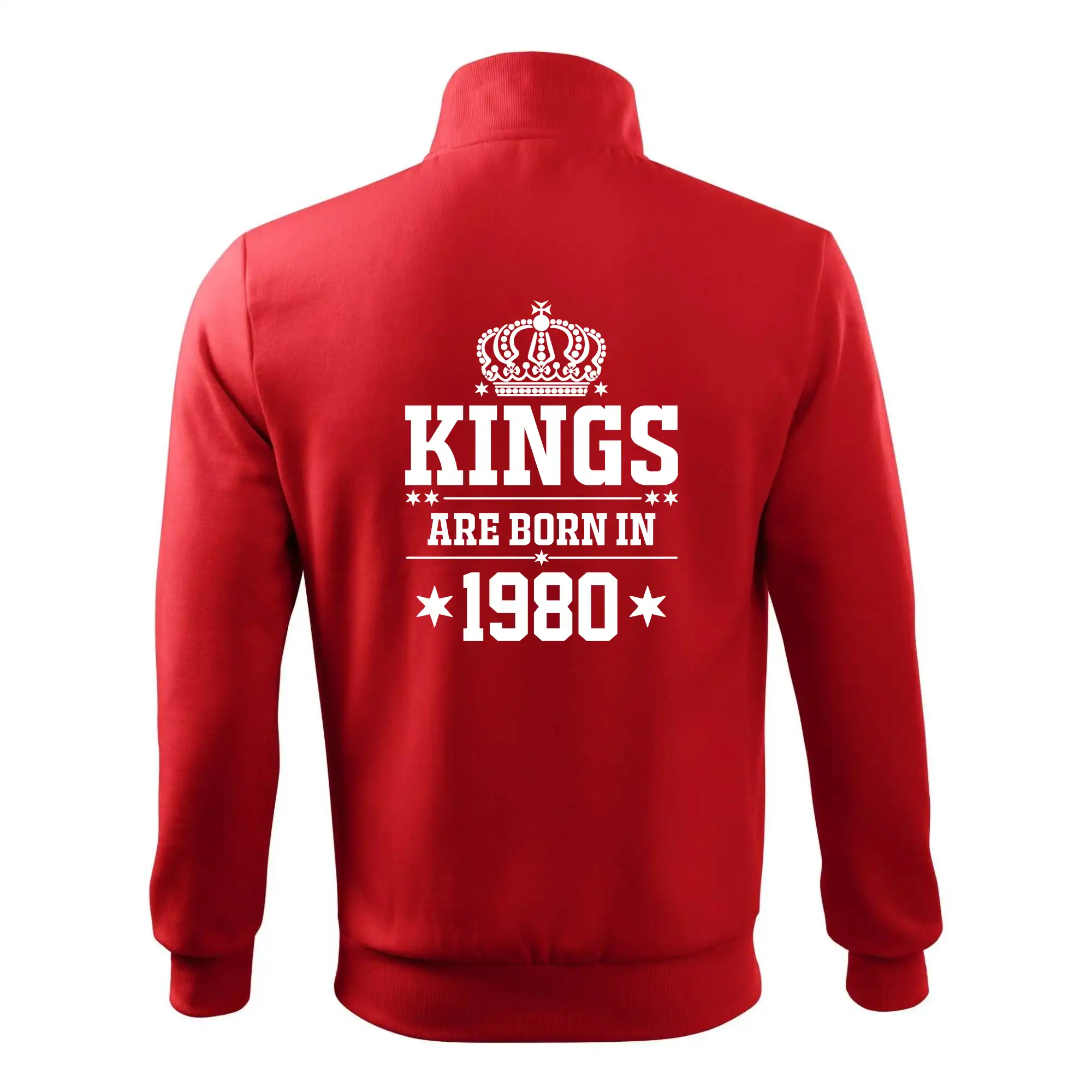 Trička s ročníkom 1980 - Kings are born in 1980 - Mikina bez kapucne Adventure