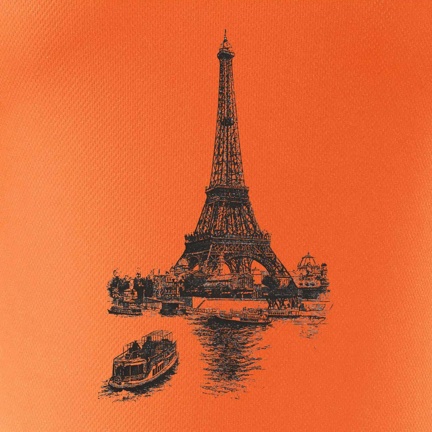 Eiffelovka s loďkou