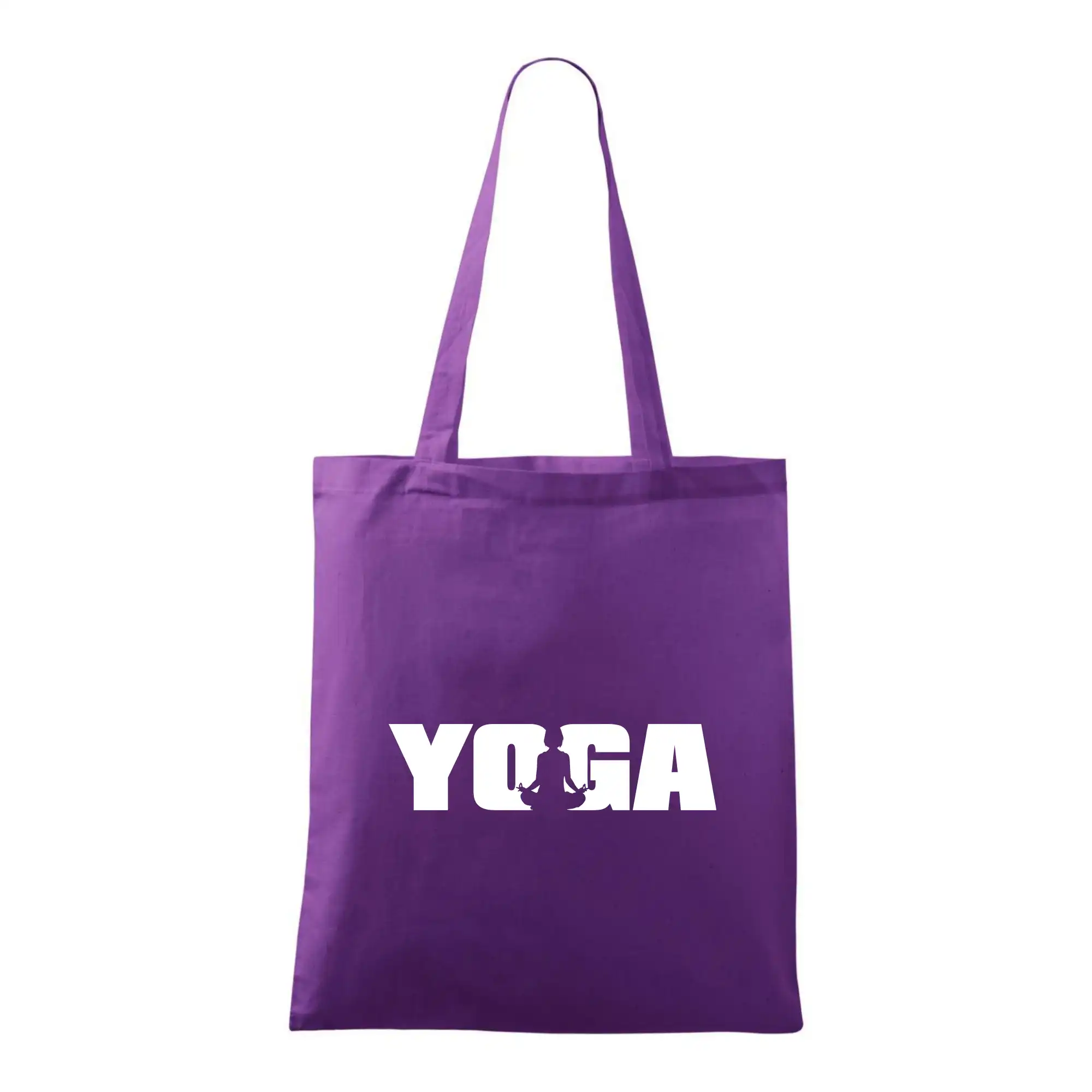 Tričká na jógu - Yoga nápis - Taška bavlnená