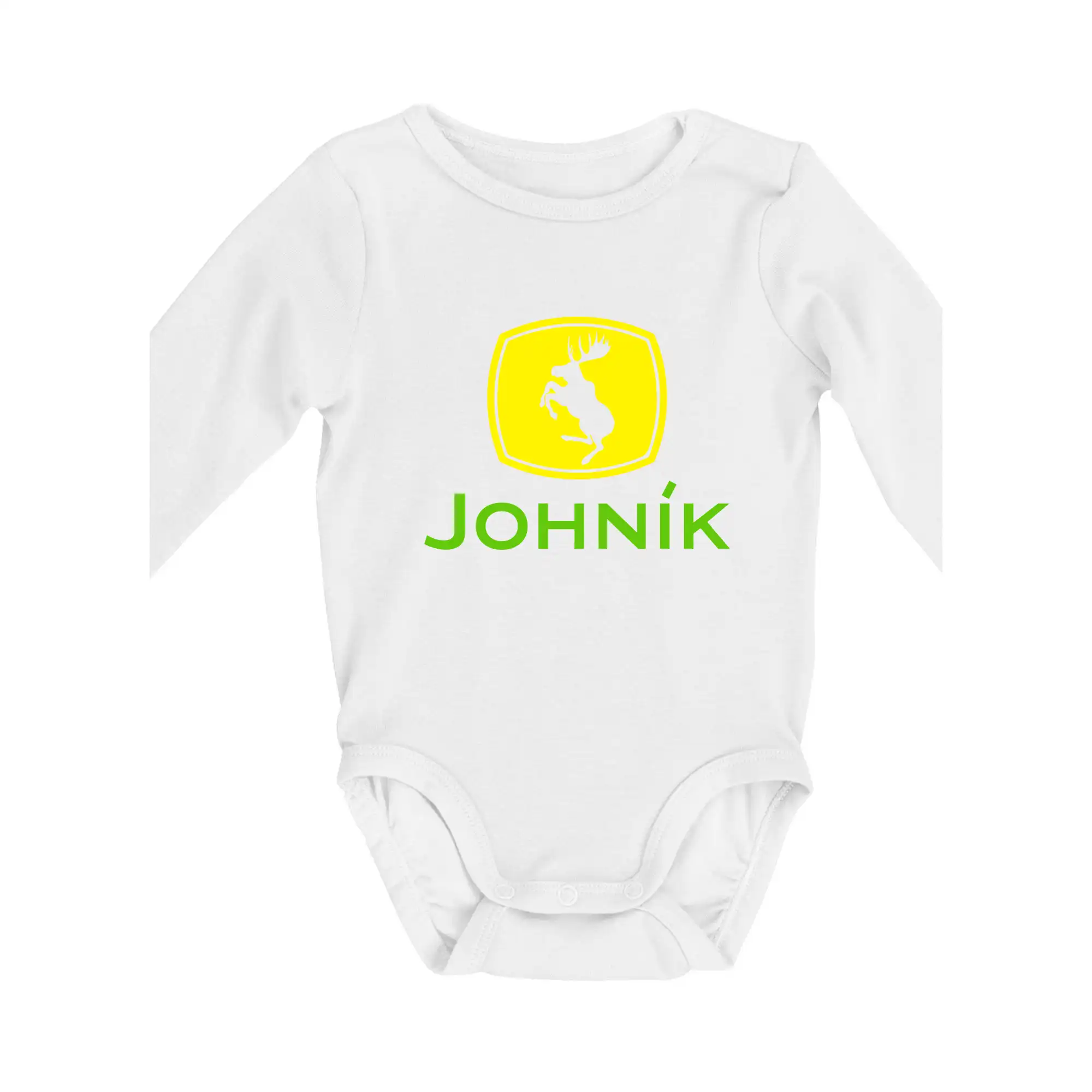 Johník - Body dojčenské s dlhým rukávom