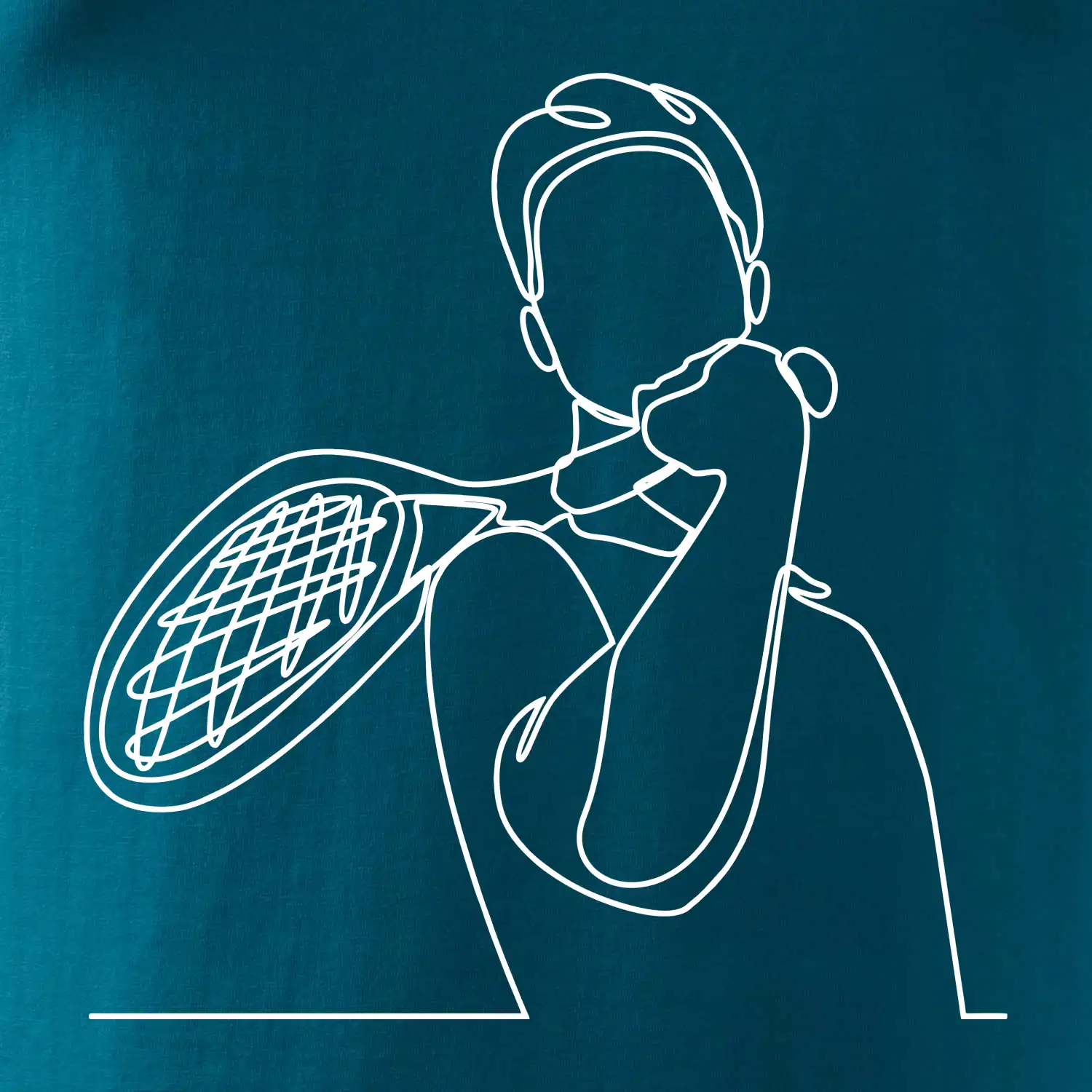 Tenista  jednim tahem