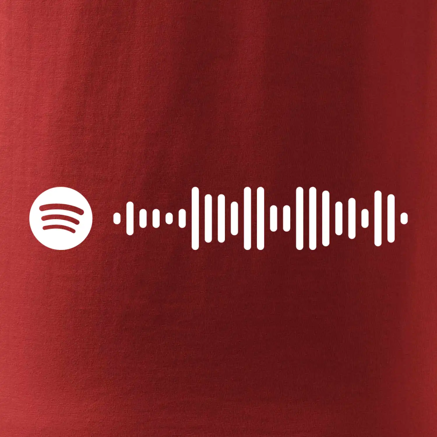 Spotify kód na prsu