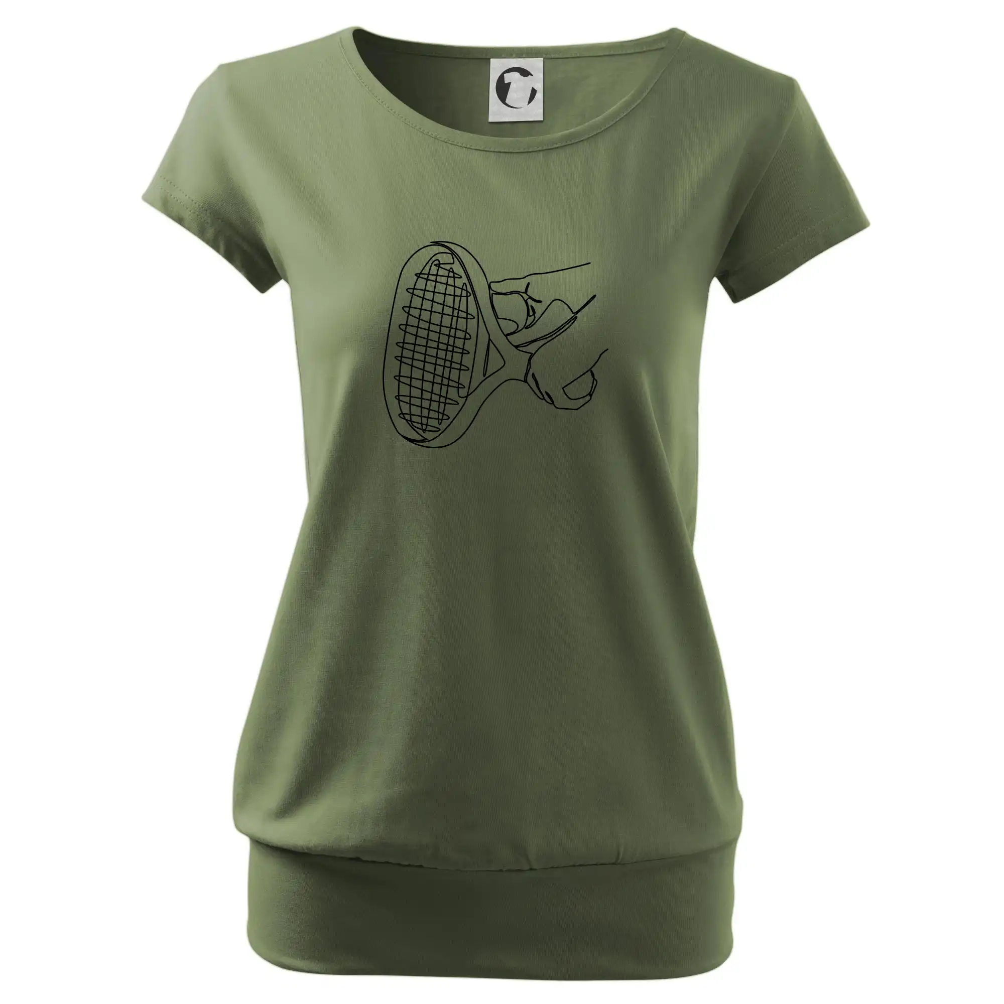 Tenisová raketa jednim tahem