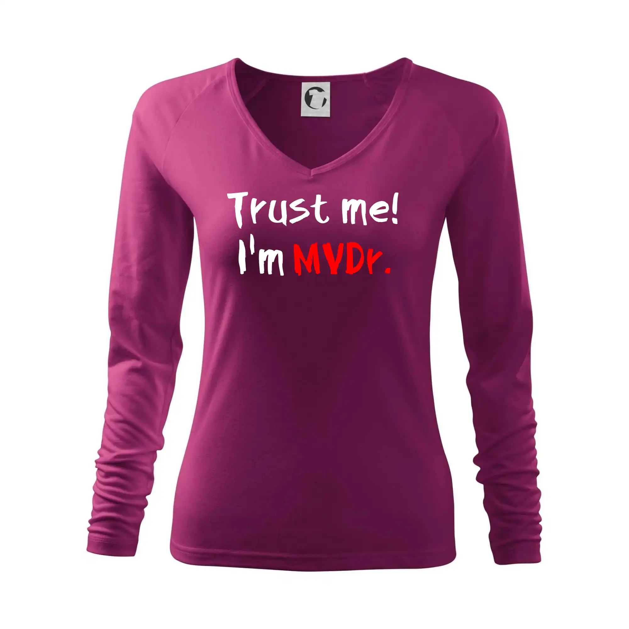 Tričká na ukončenie štúdia - Trust me I´m  MVDr. / Ver mi som MVDr. - Tričko dámske Elegance