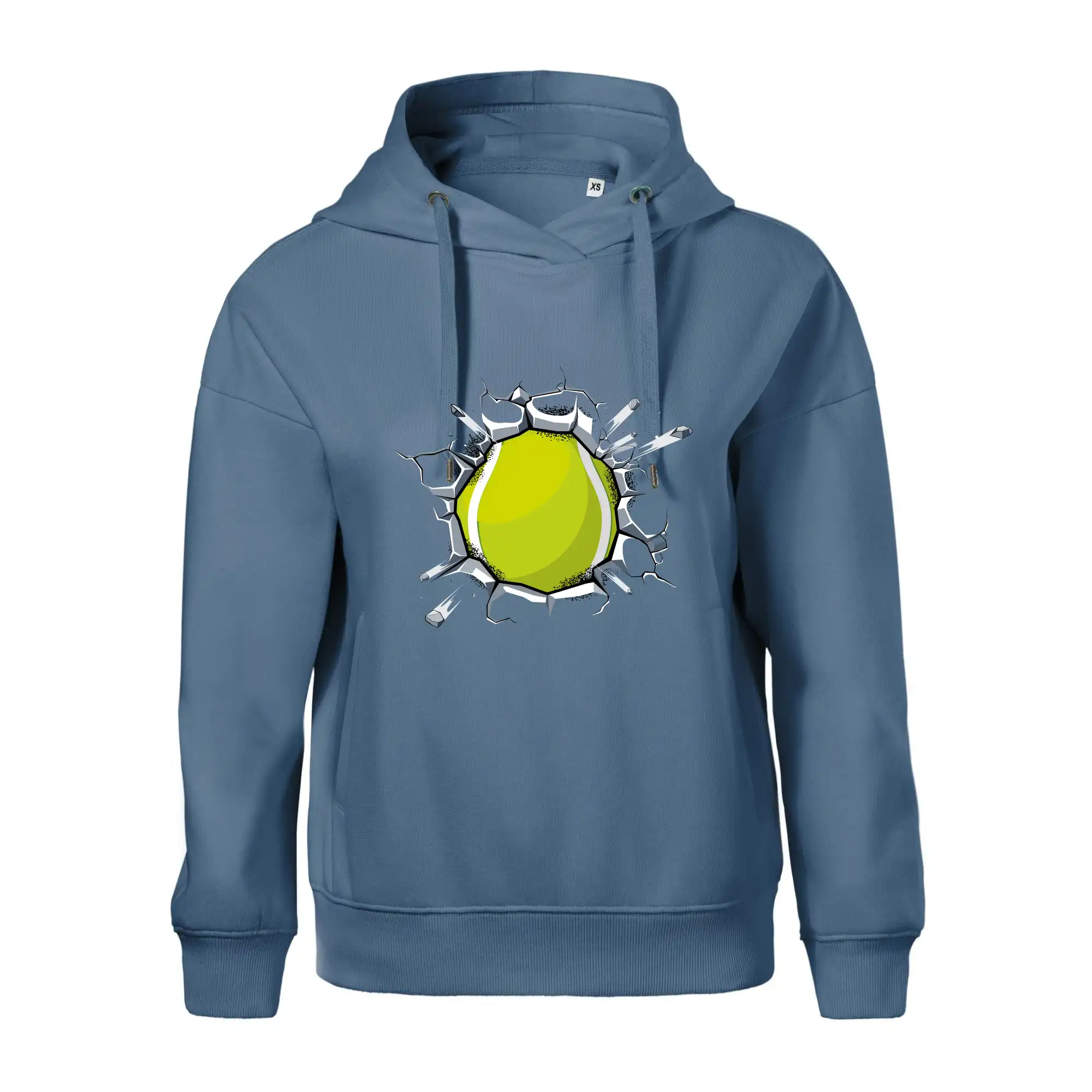 Tenisový míč v triku