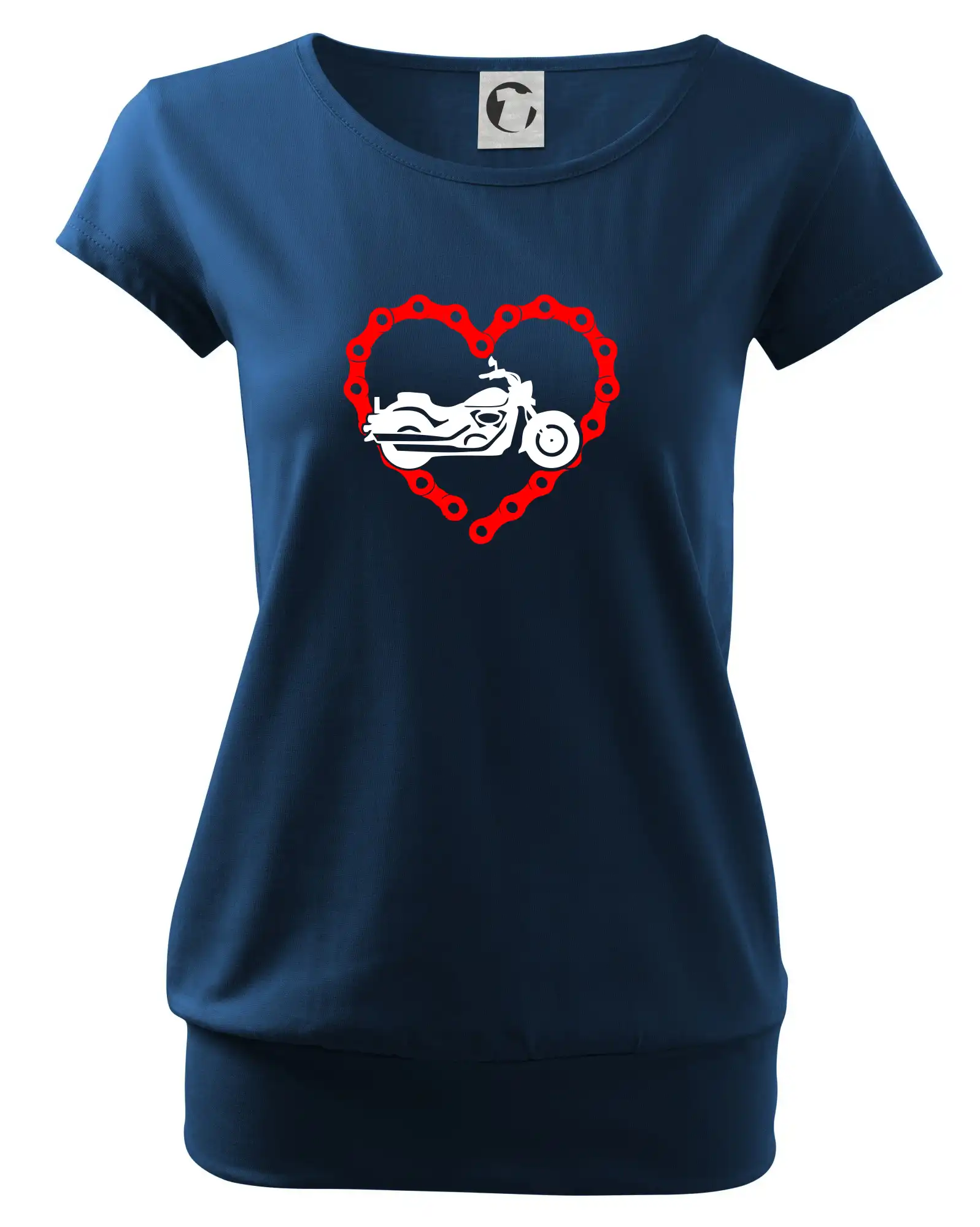 Moto srdce řetěz - chopper