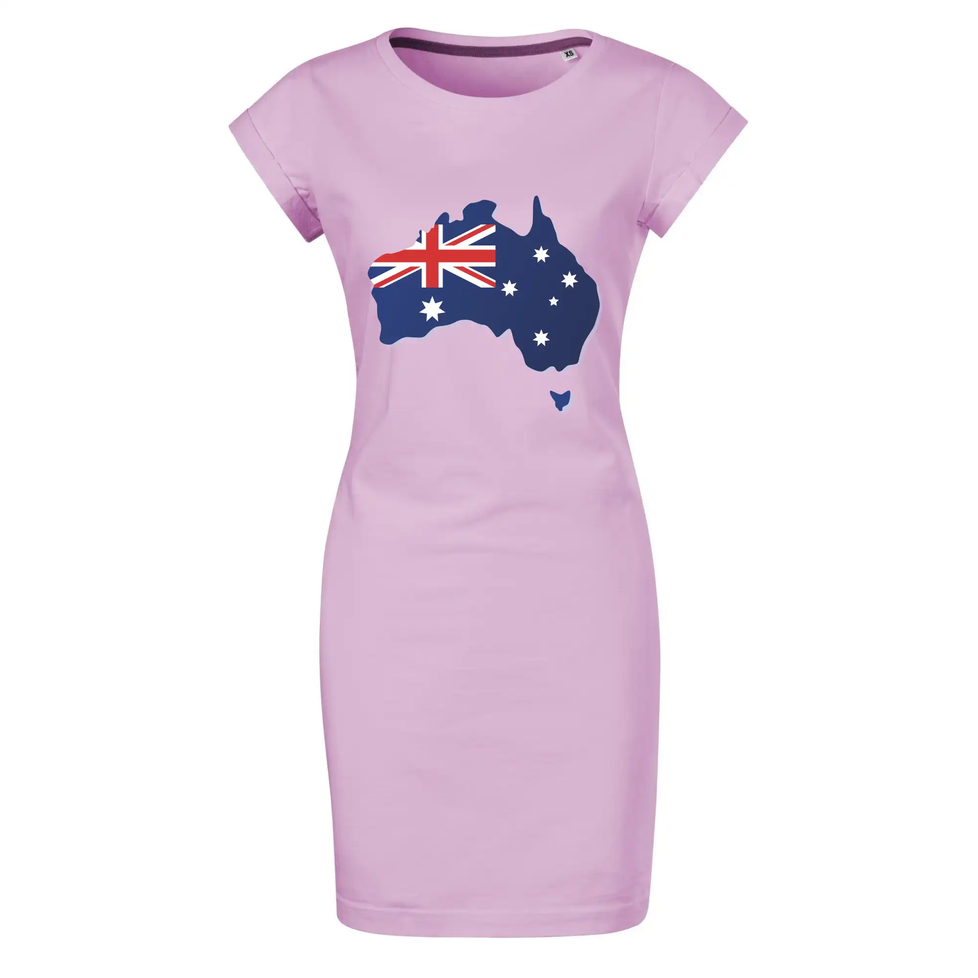 Austrálie - vlajka mapa