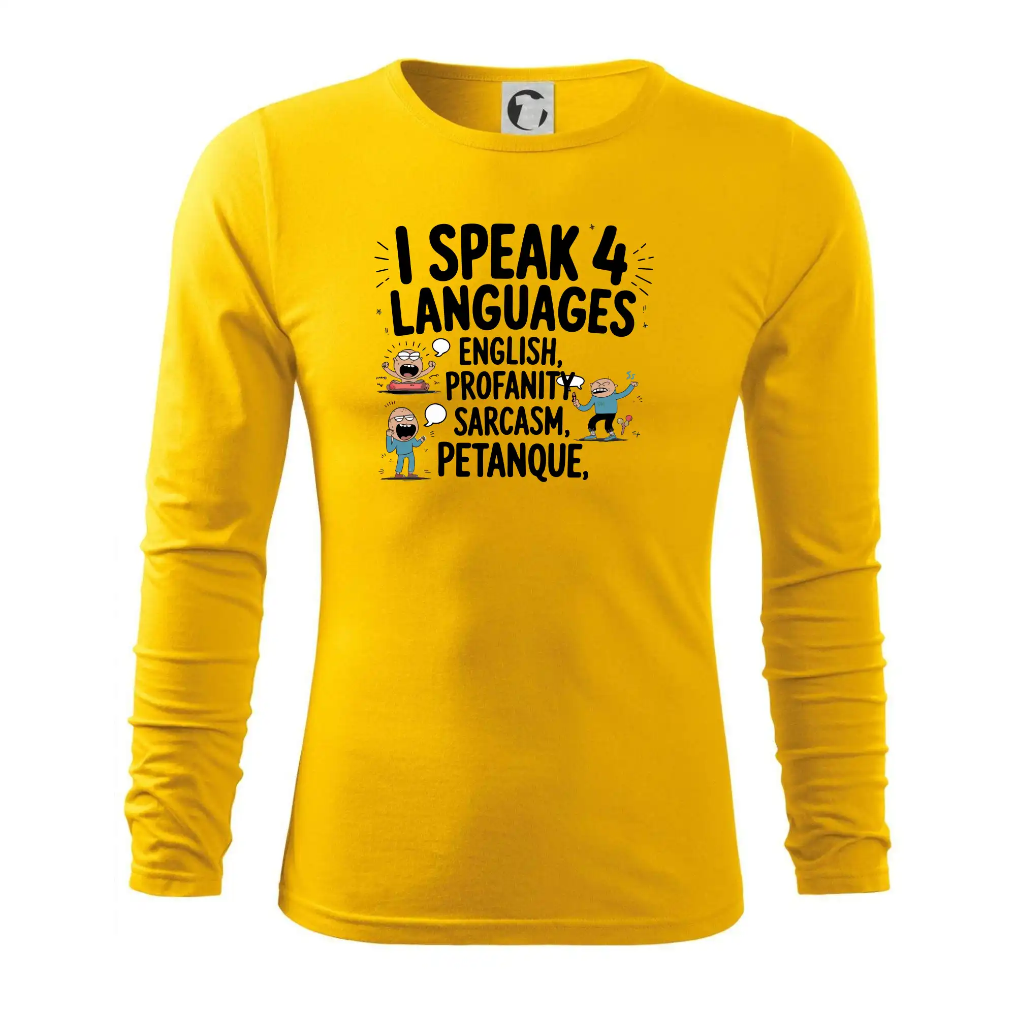 I speak 4 language - Petanque