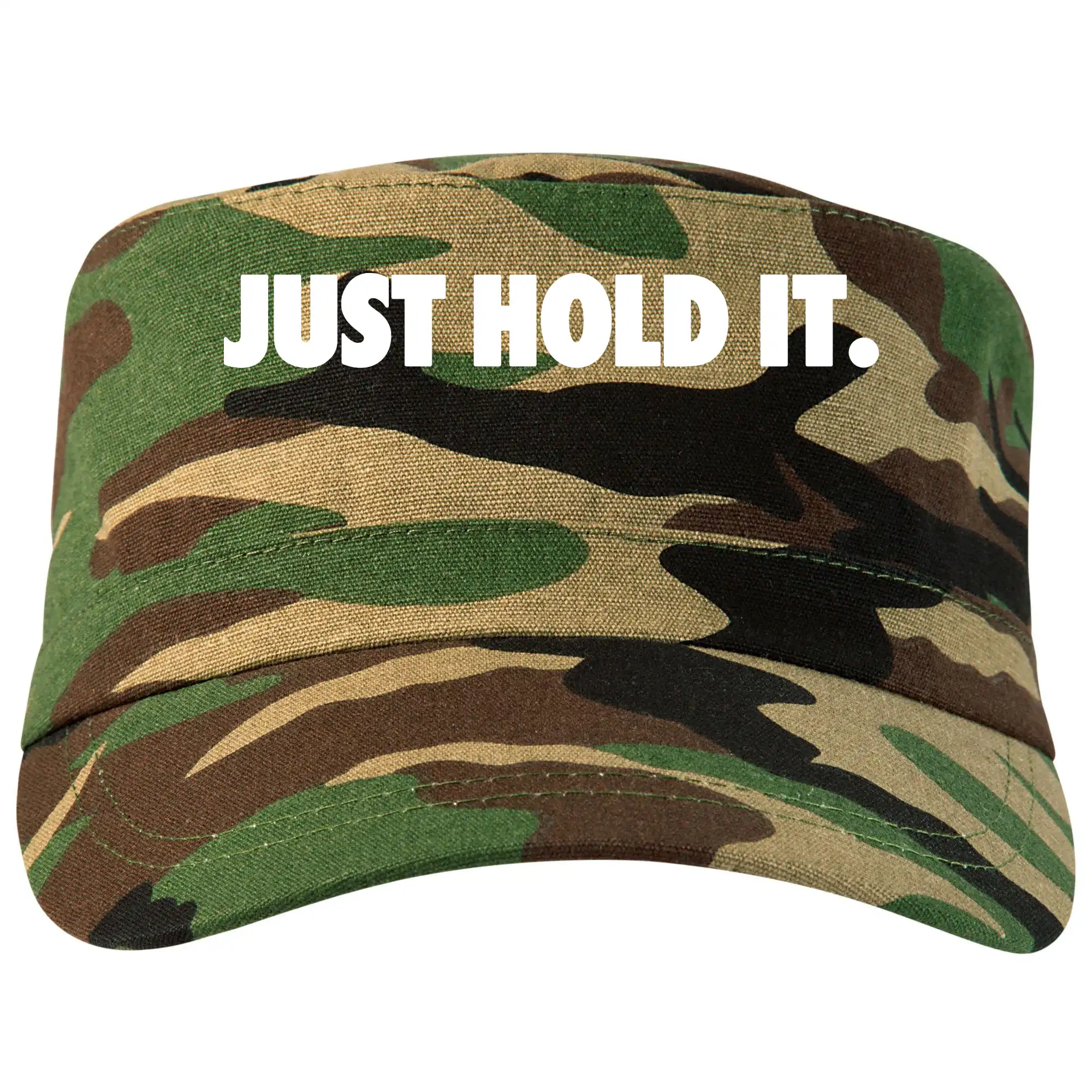 Grafické tričká - Just hold it - Šiltovka CAMO