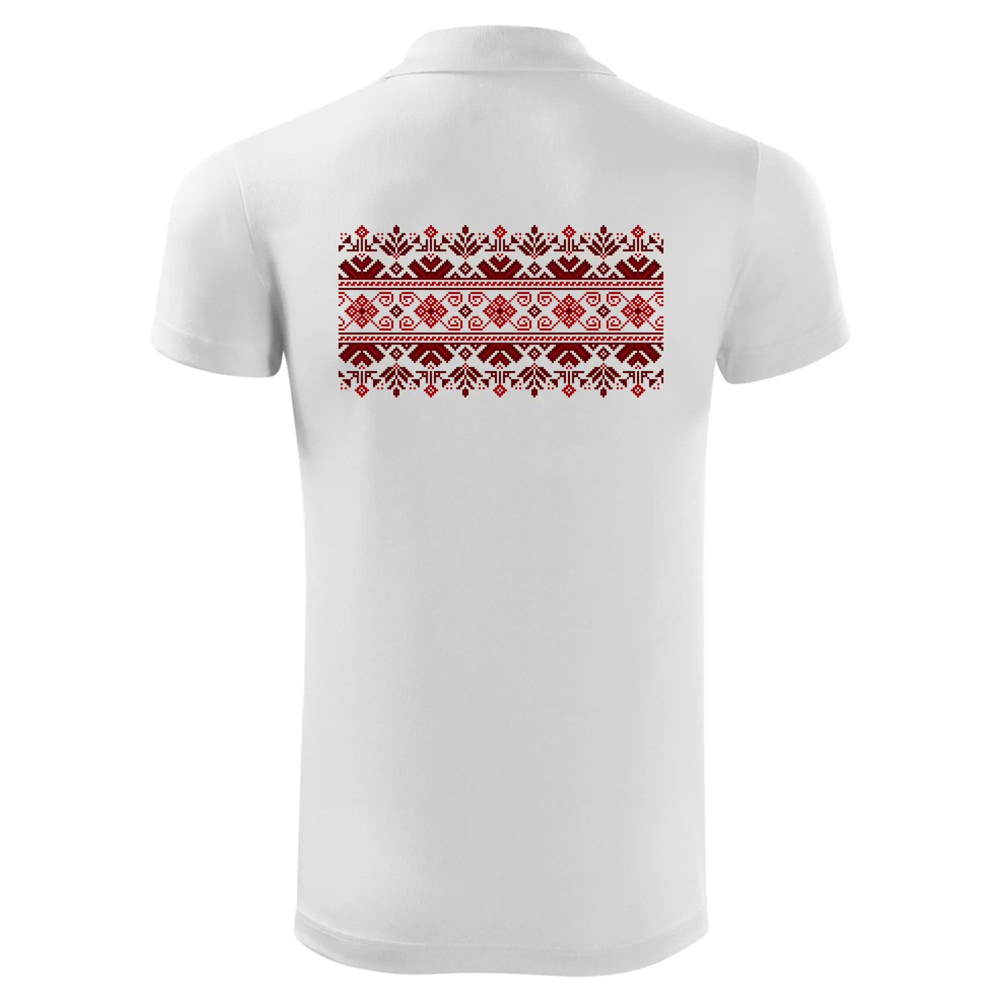 Ukrajinský vzor - červený