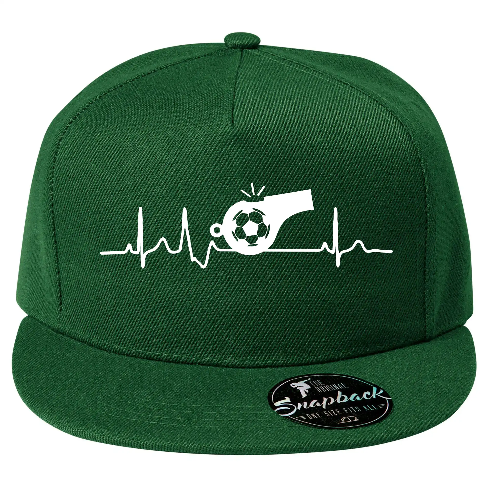 EKG fotbal rozhodčí a píšťalka