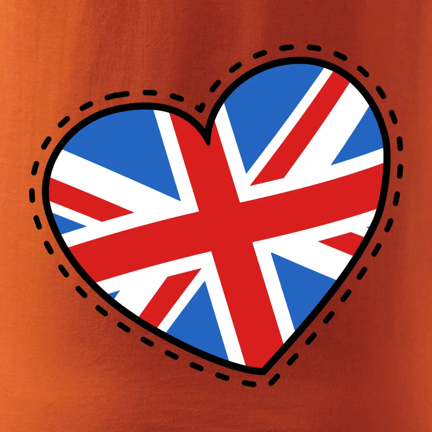 Británie srdce prso