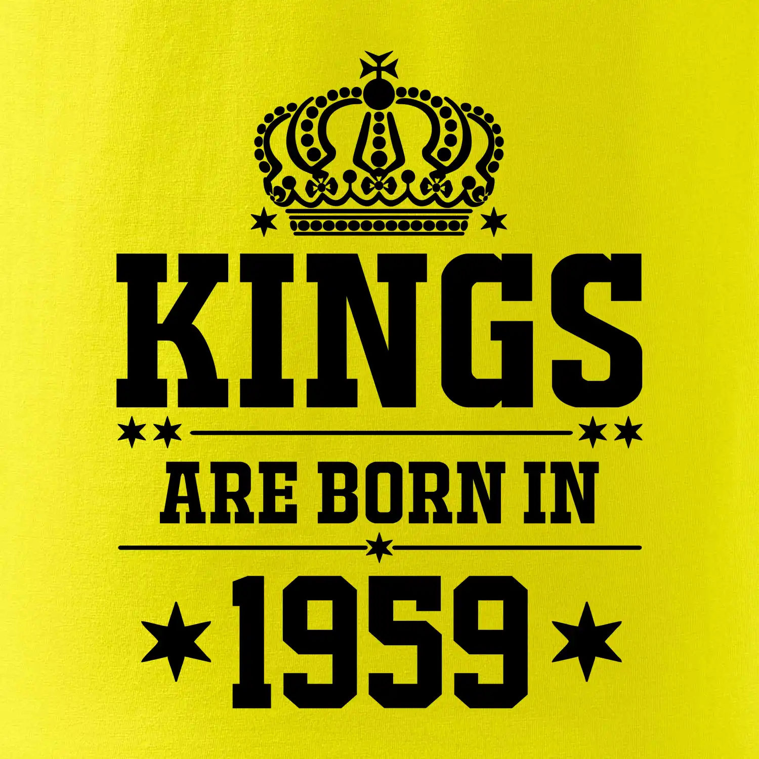 Kings are born in 1959