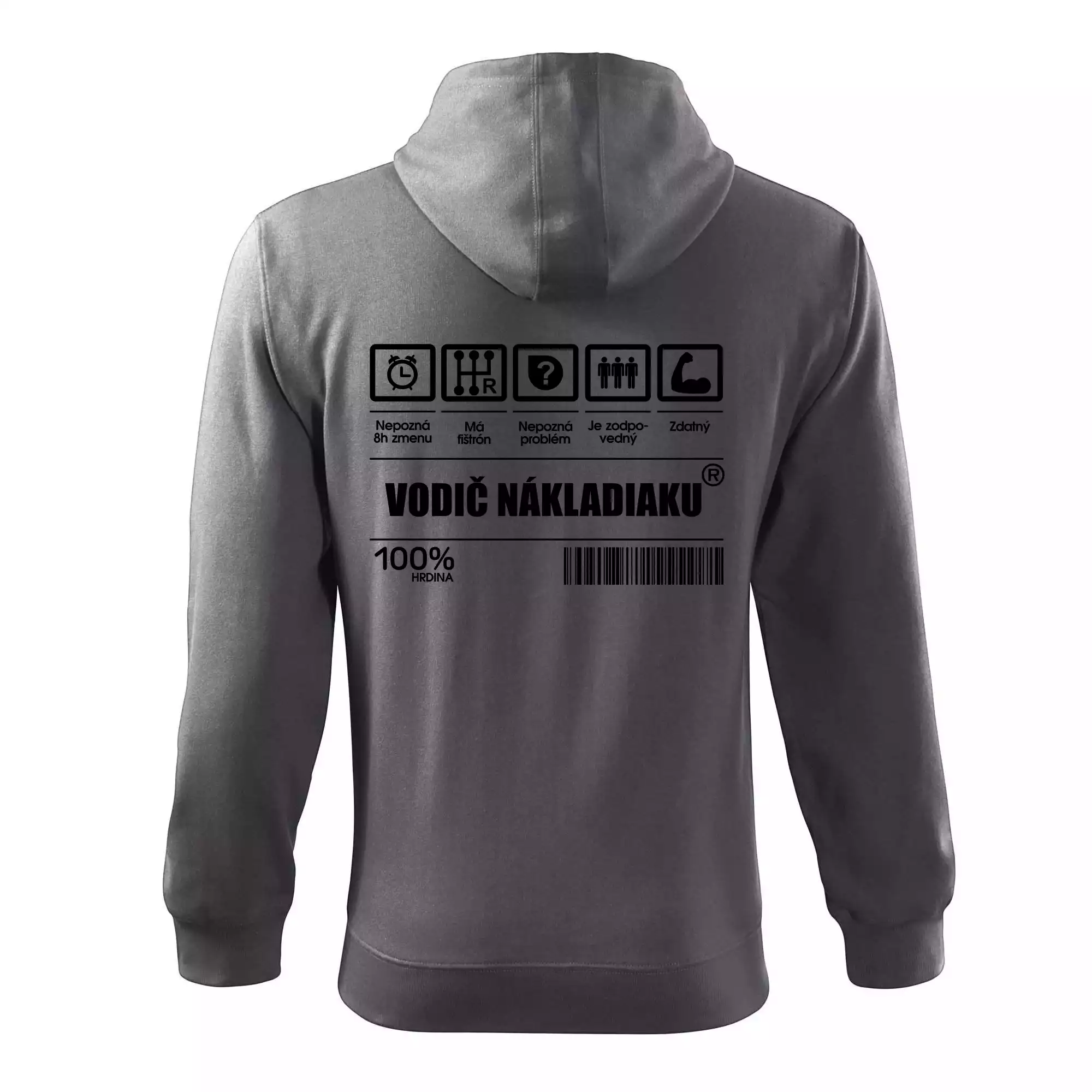 Čiarový kód - Vodič nákladiaku