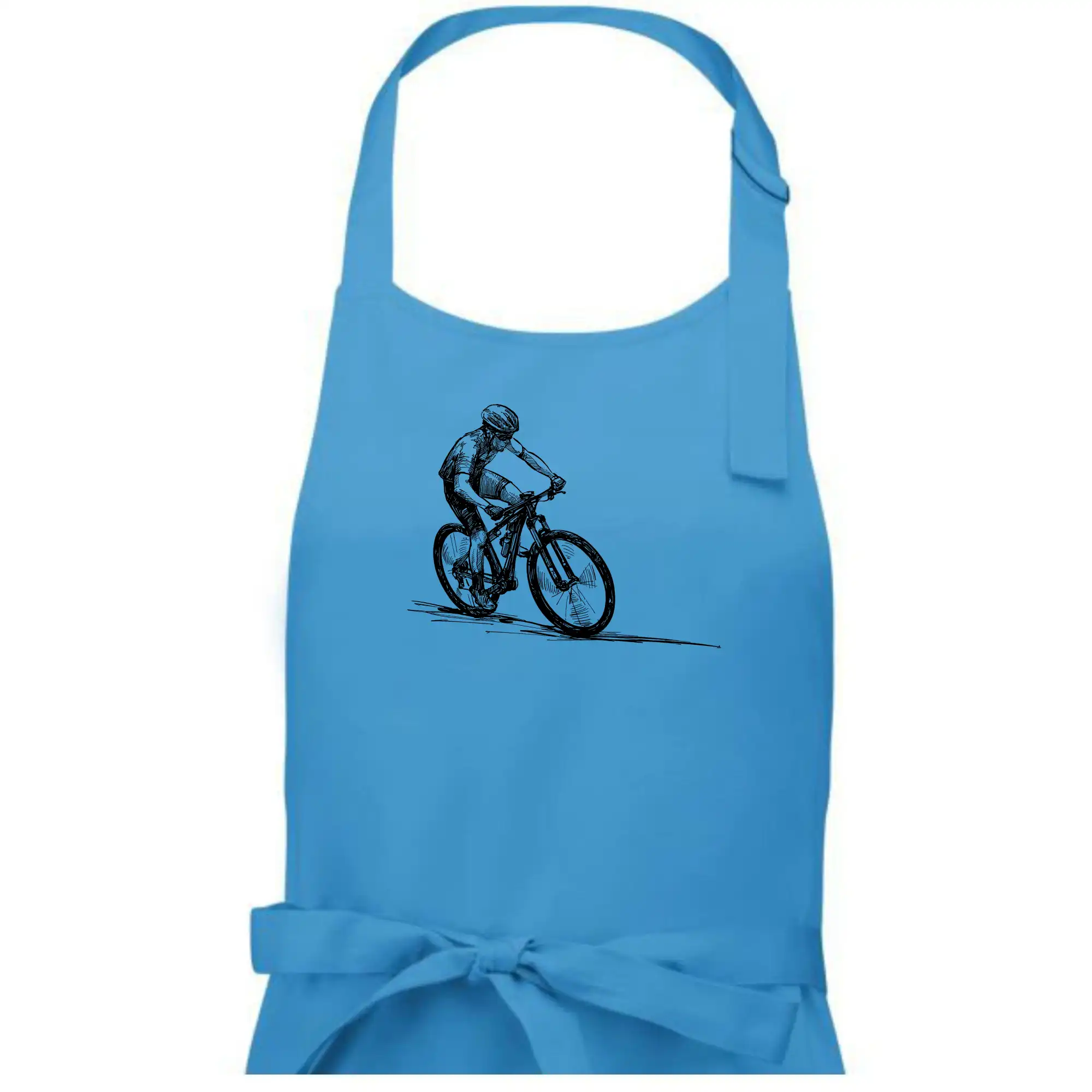 MTB kreslený cyklista