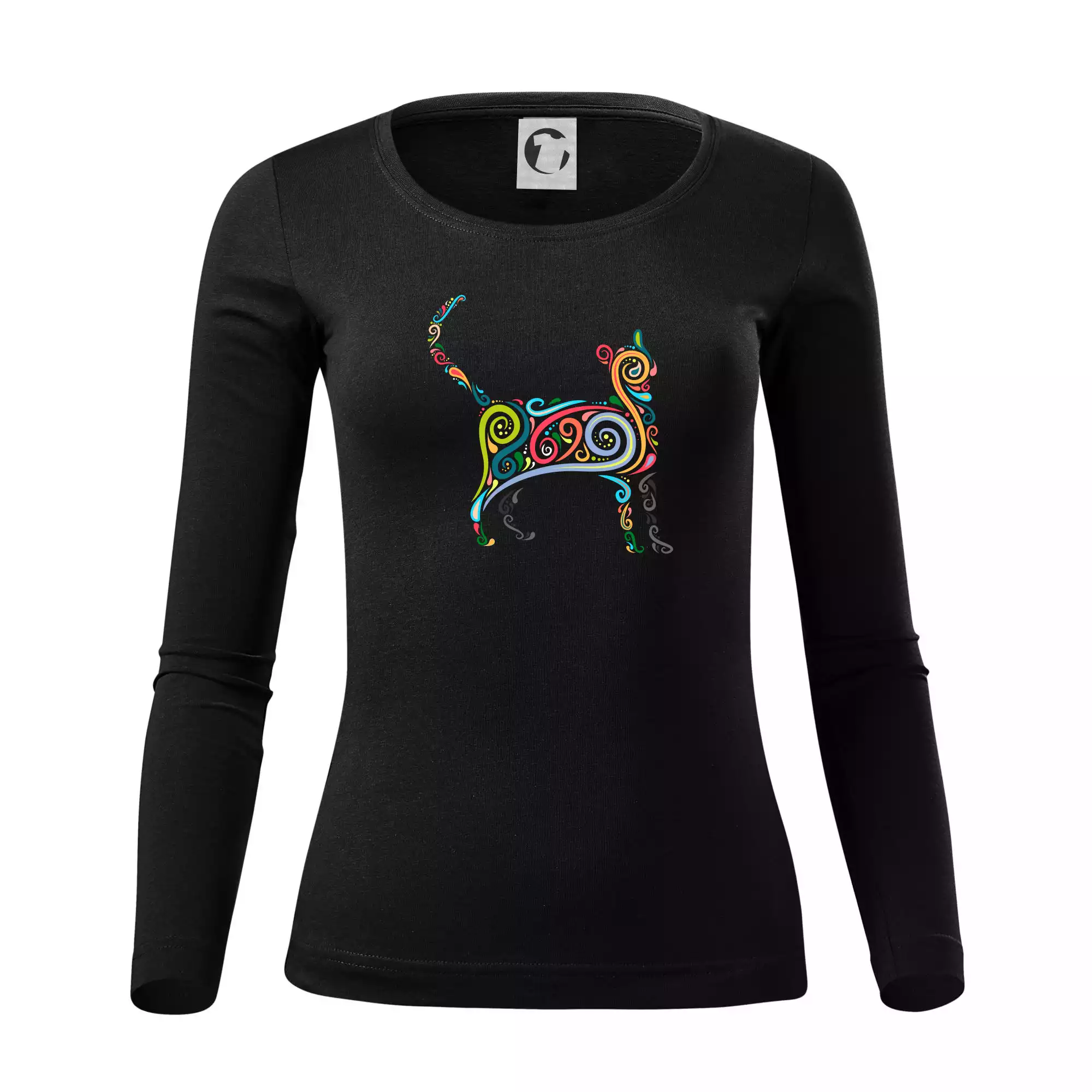 Kočka barevné křivky