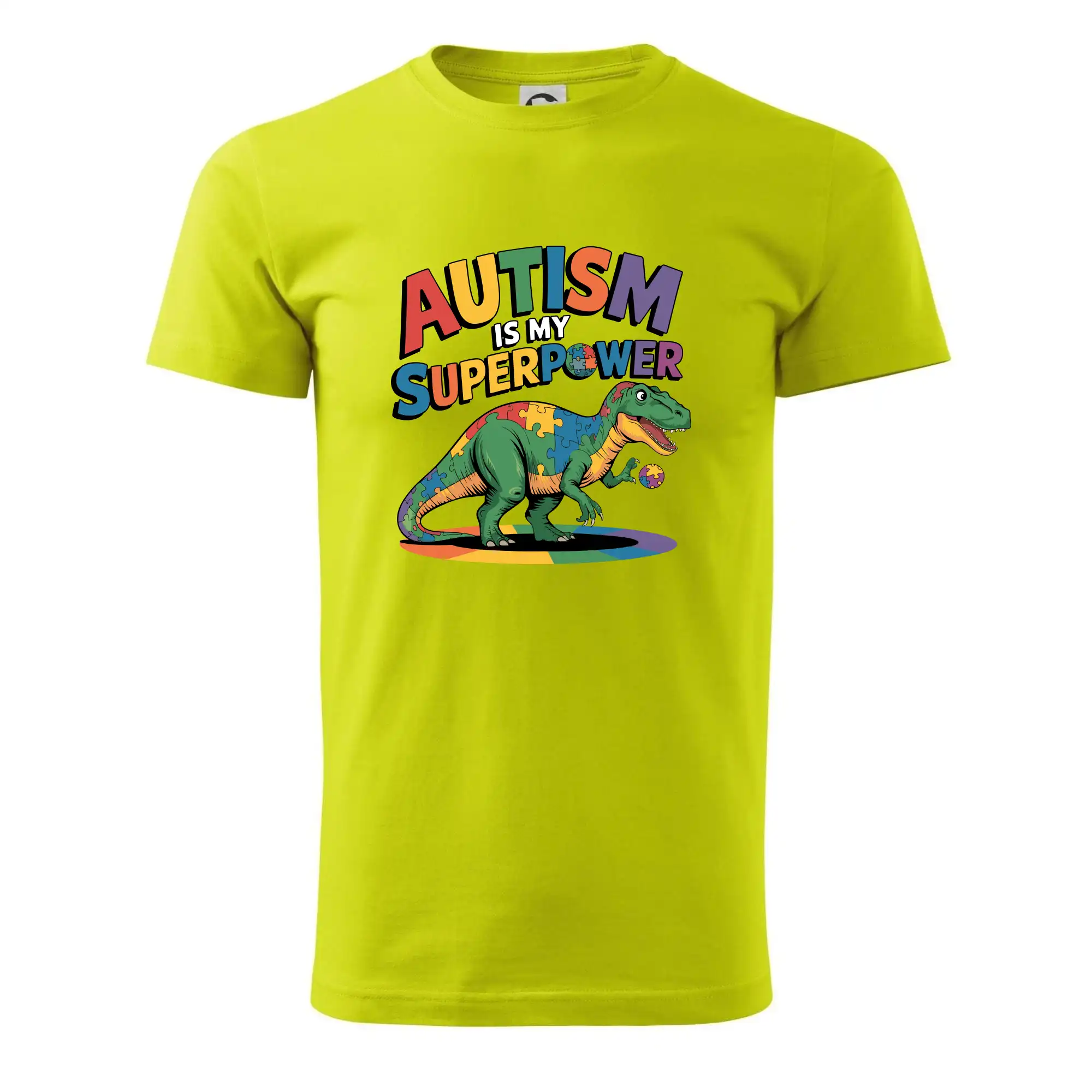 Stojící Rex Autism is my superpower