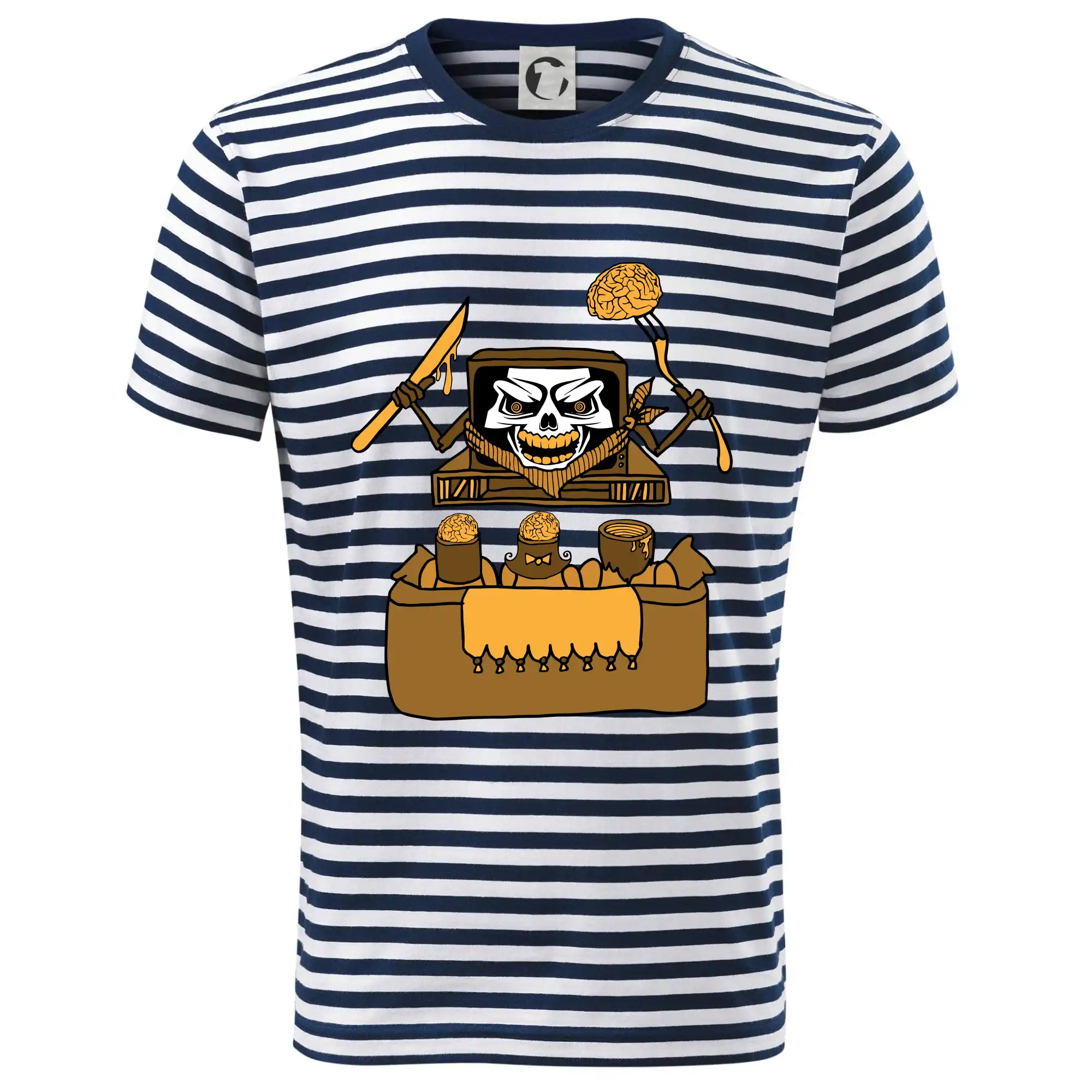 Seriálové tričká - Mozkožrút - televízia (Pecka design) - Dětské triko na vodu