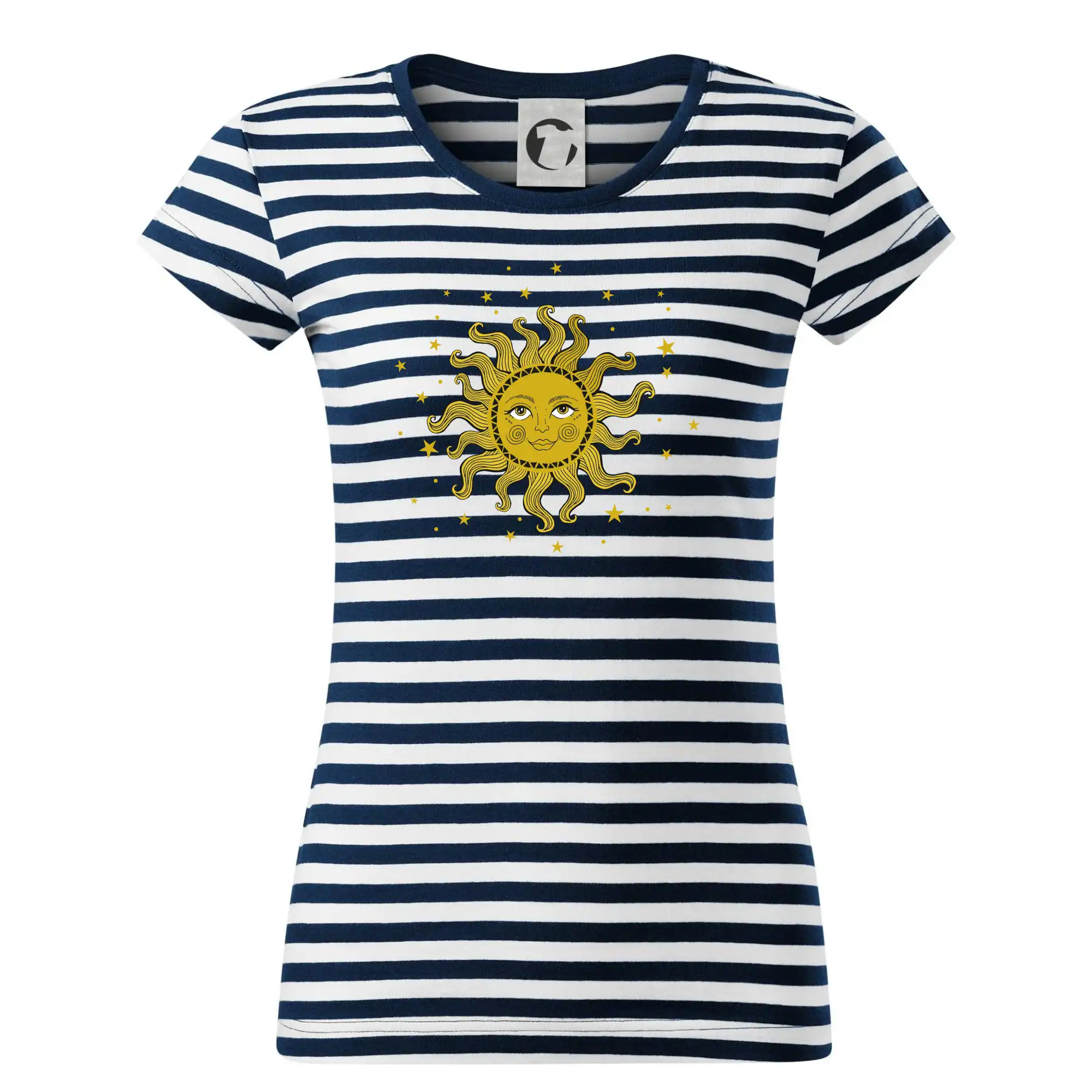 Detské body - až vyrastiem budem ako mamička - Rodinný set Mesiac - slnko - hviezda (Pecka Design) - Tričko na vodu