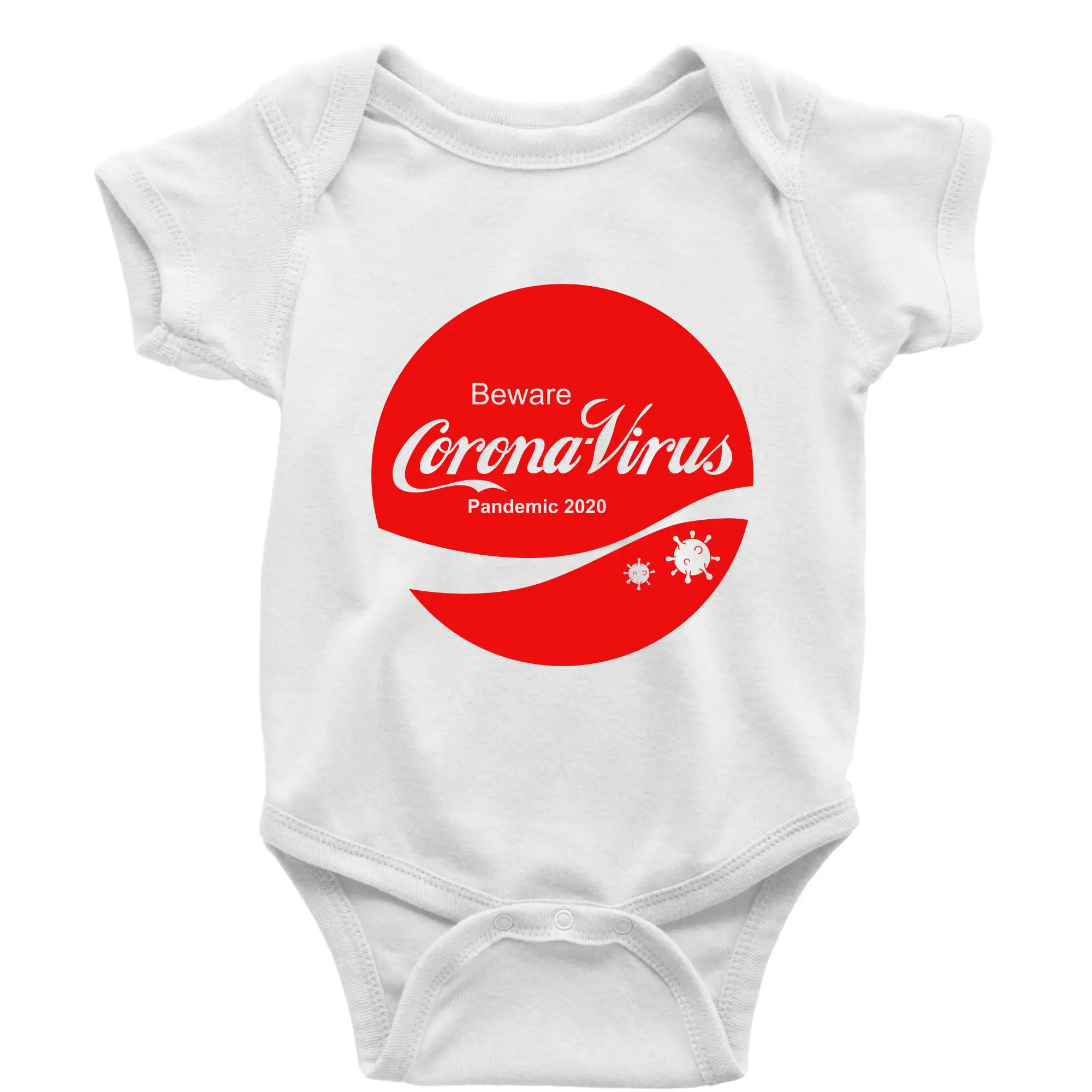 Corona virus pandemic logo