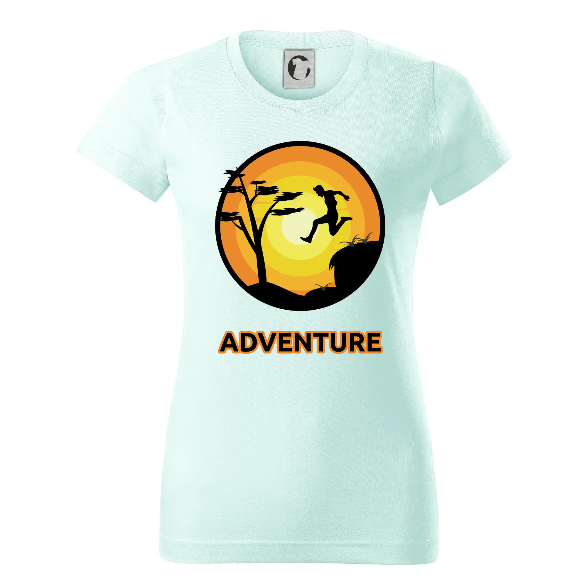Ostatné športy - Parkour adventure - Dámske tričko basic - ľahko voľnejšie a dlhšie
