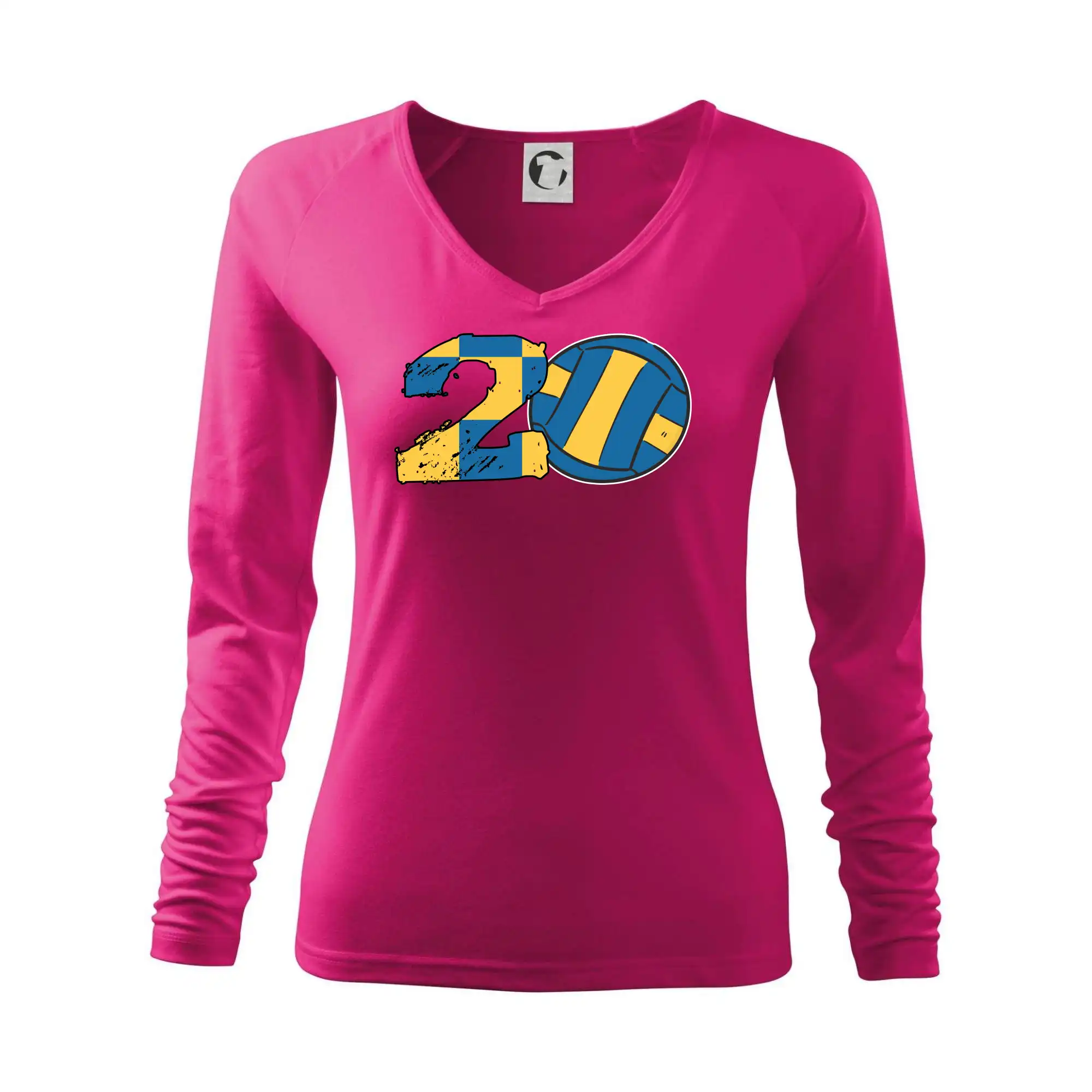 Trička na volejbal - Volejbal okrúhle narodeniny 20 - Tričko dámske Elegance