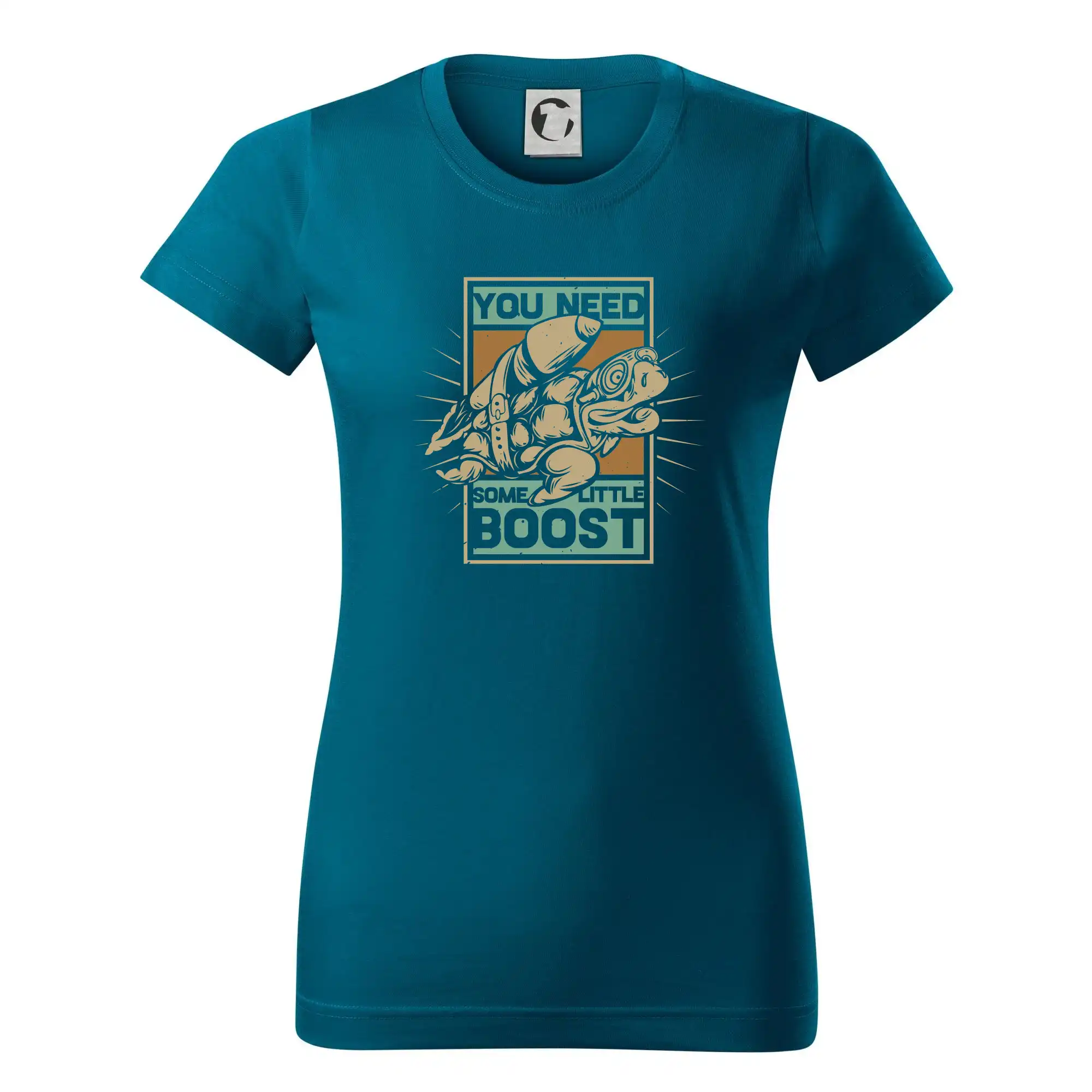 Vesmirne tričká - You need some little boost - Dámske tričko basic - ľahko voľnejšie a dlhšie