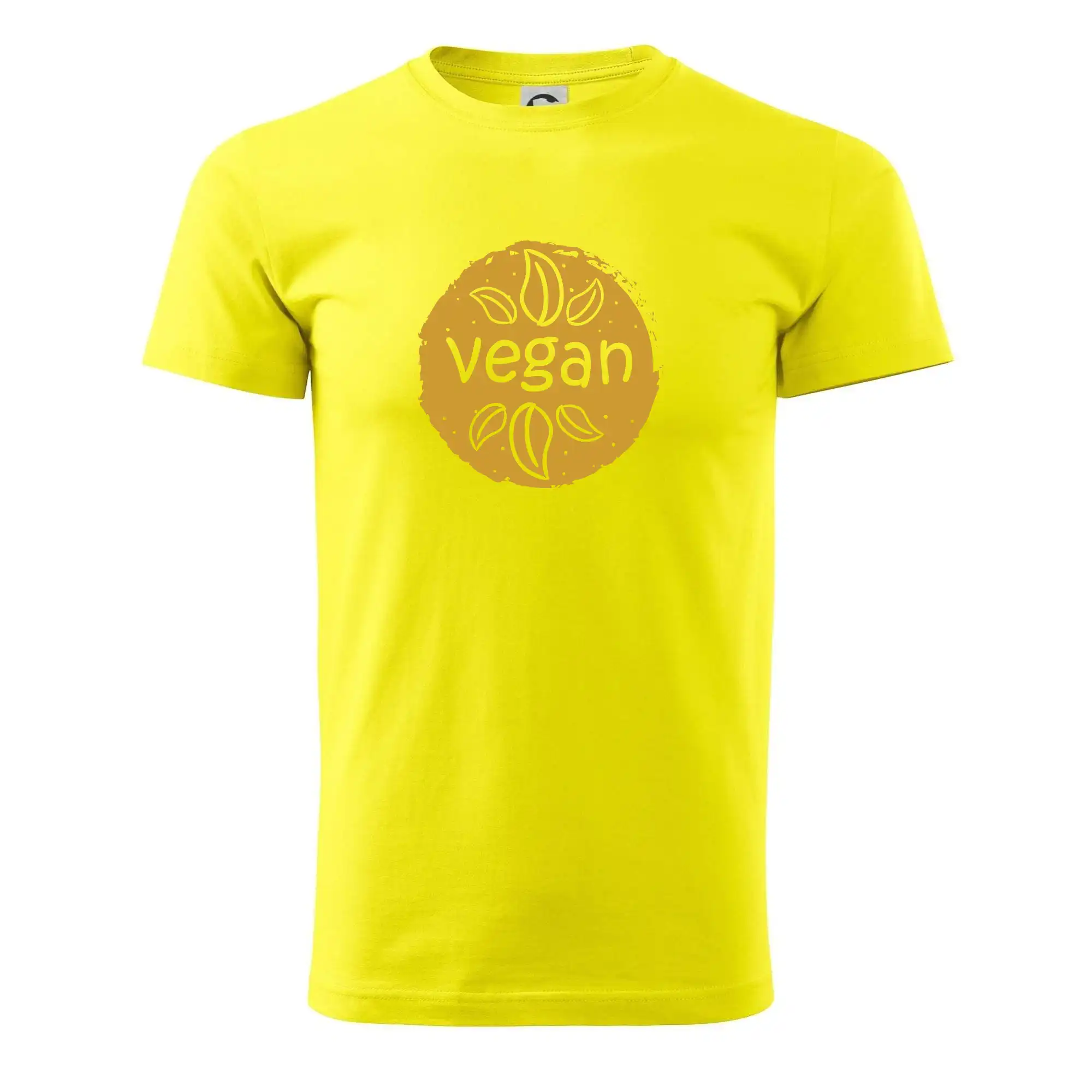 Životný štýl - Vegan hnedý kruh - Pánske tričko nižšej gramáže