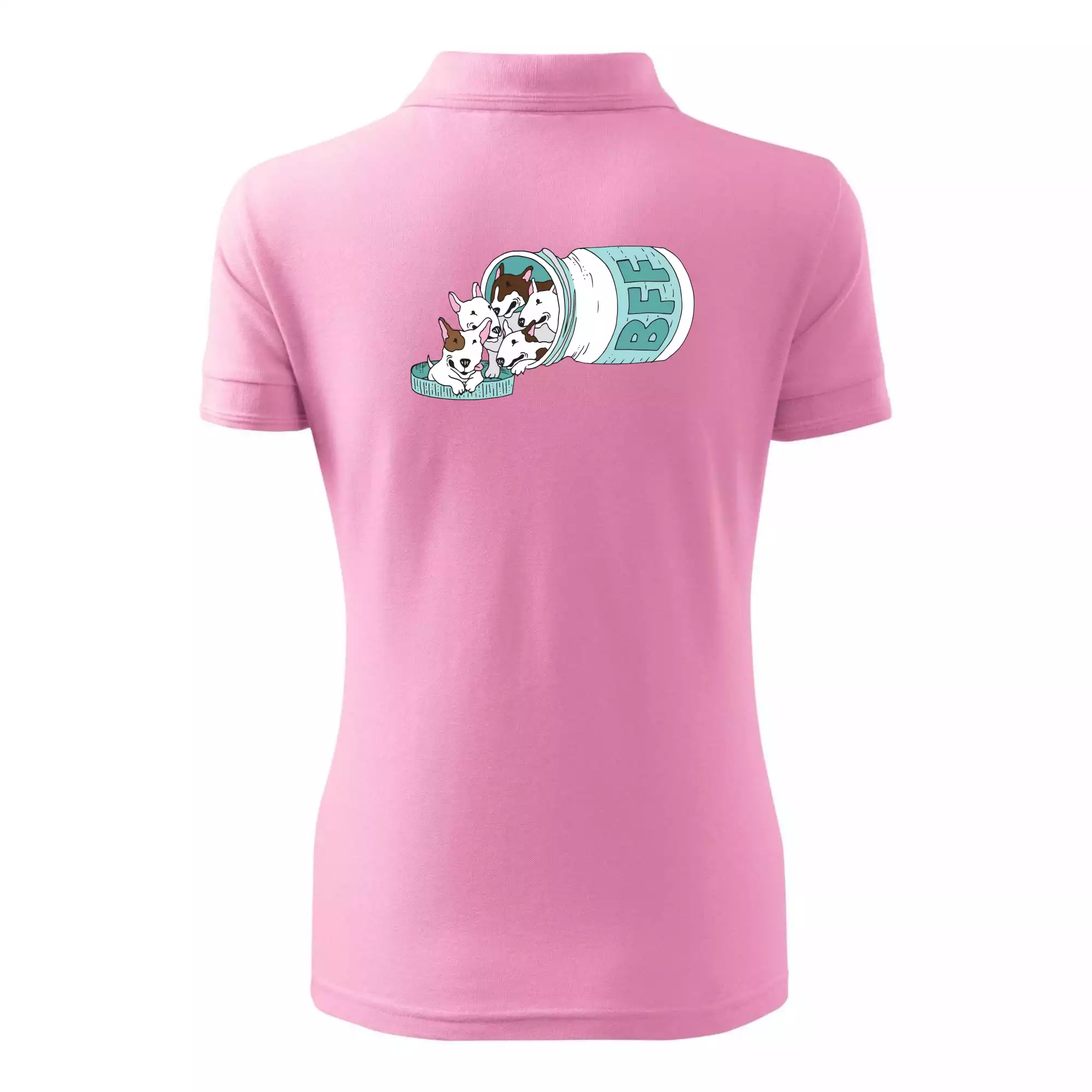 Bullterrier Friends Forever zelené (Pecka design)