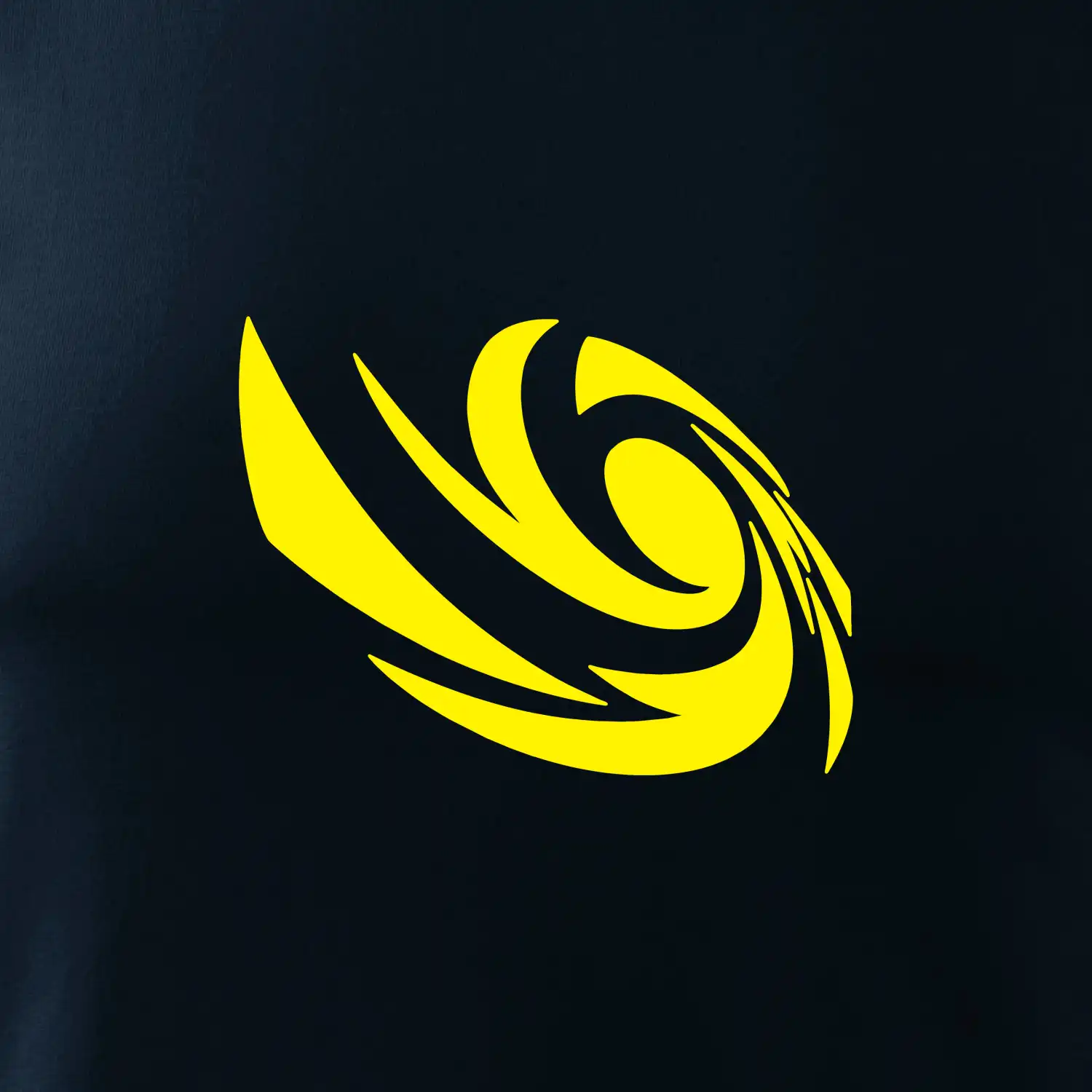 Vortex logo samostatné - žluté