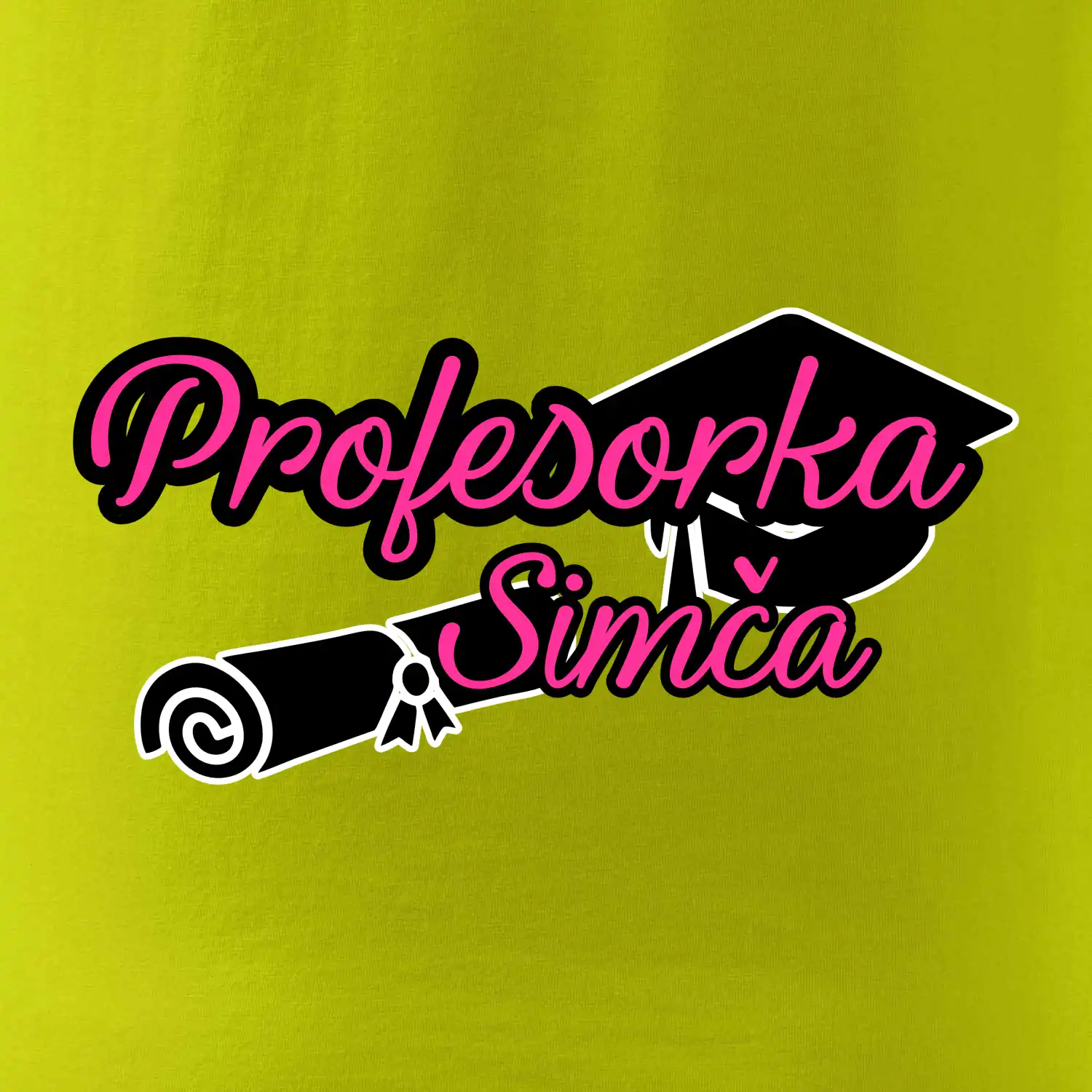 Profesorka + jméno