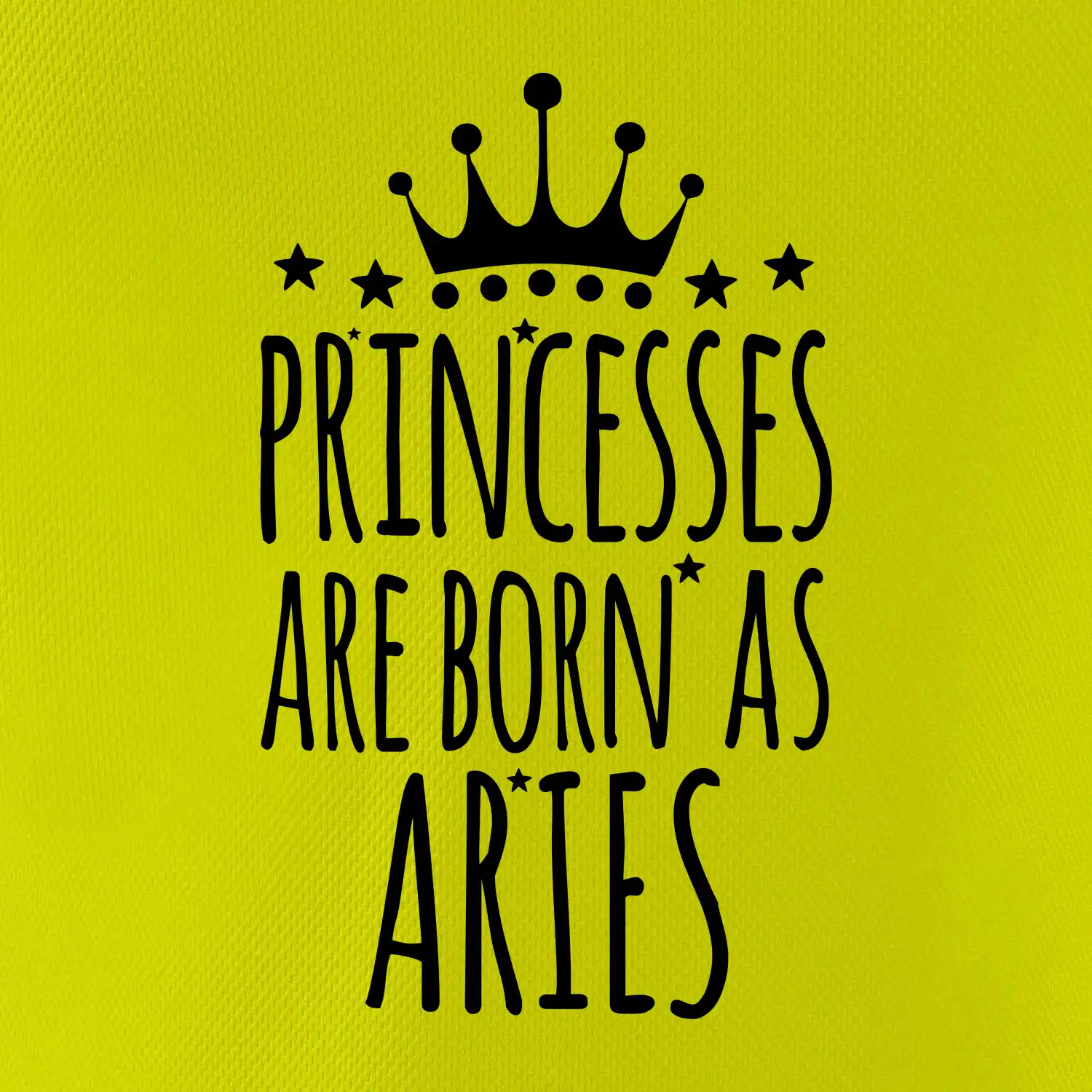 Princesses are born as Aries  - Beran