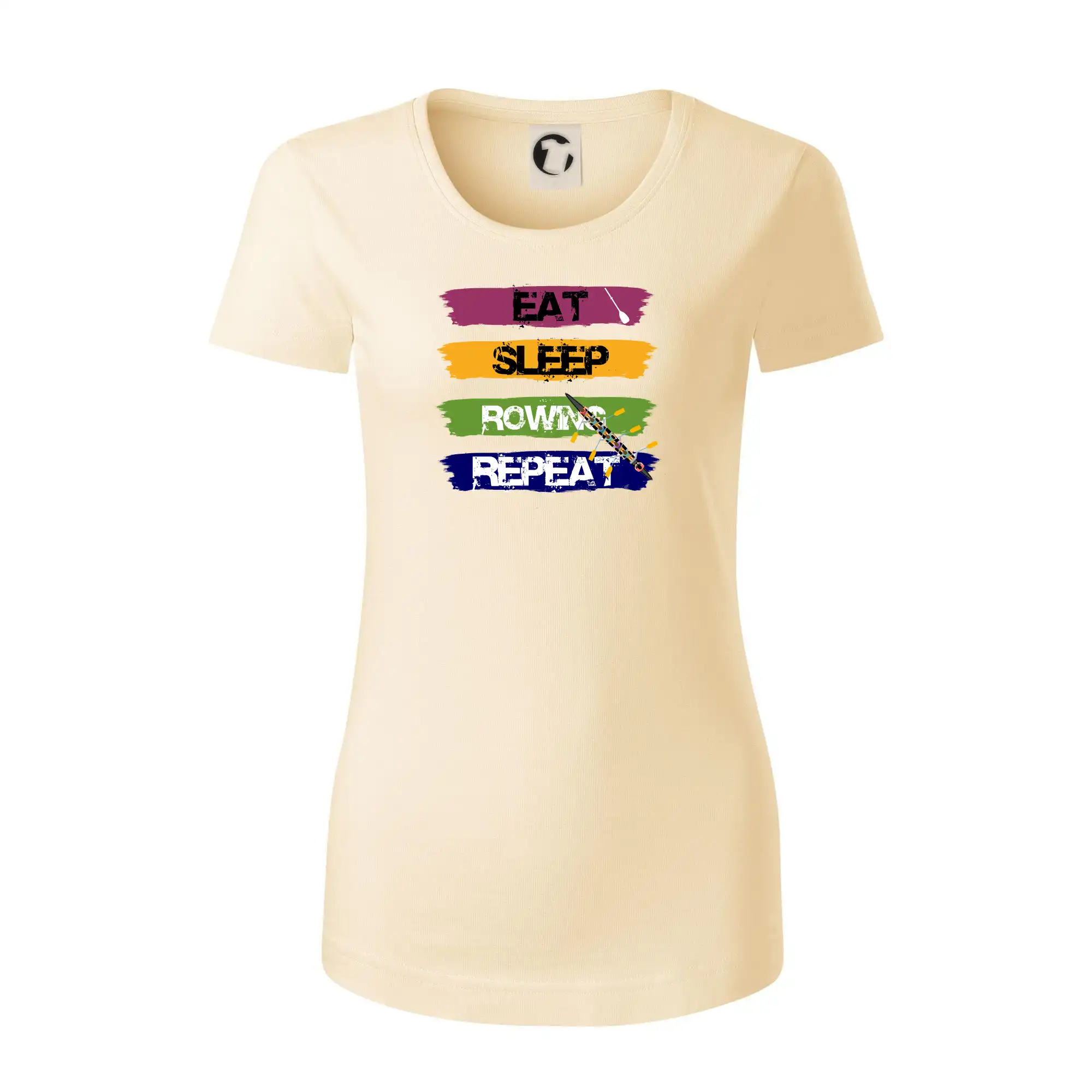 Eat sleep rowing repeat barevné