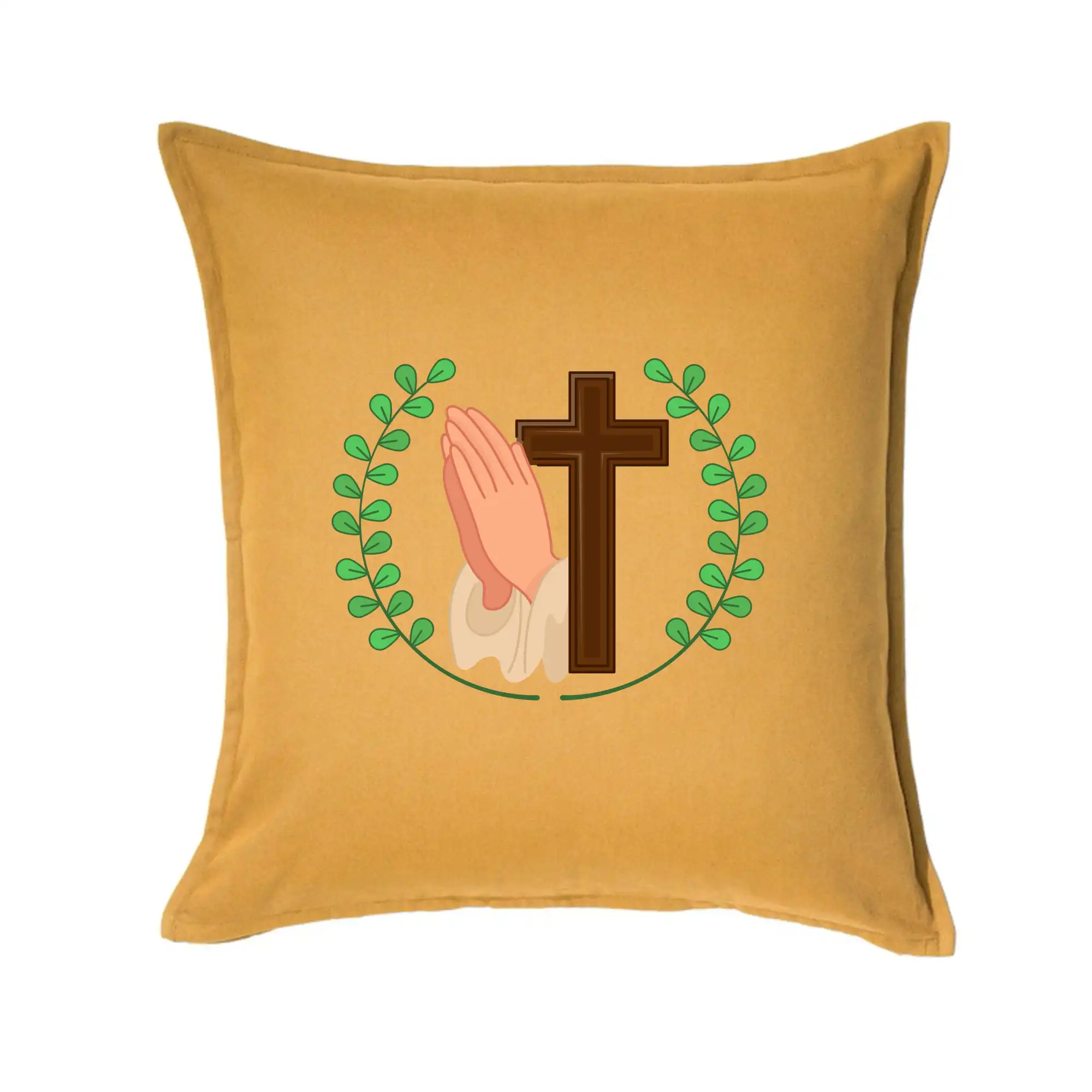 Veniec - kríž a modlenie - Vankúš 50x50