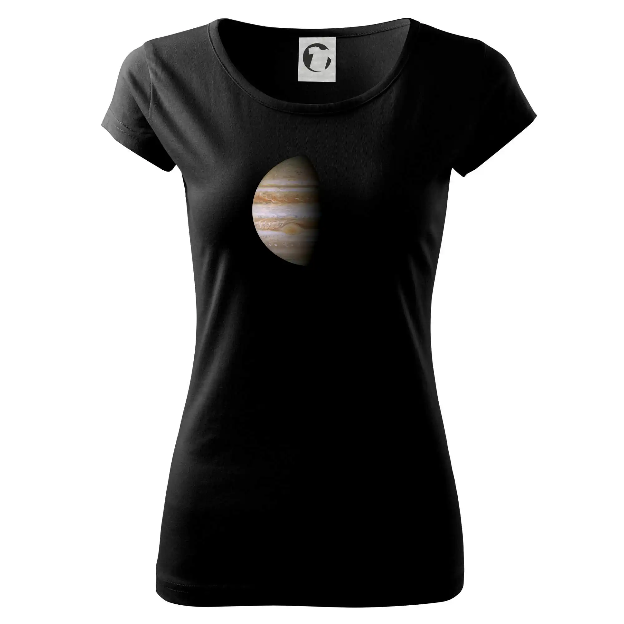 Vesmirne tričká - Fotky planét - Jupiter - Dámske tričko Pure