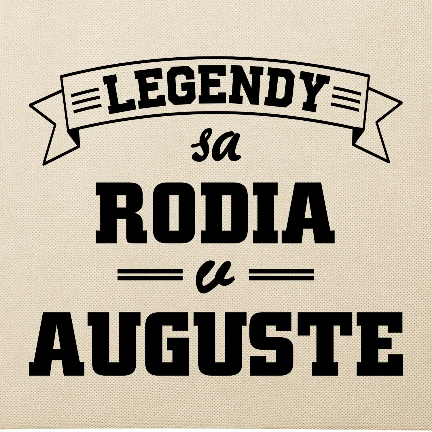 Legendy sa rodia v auguste