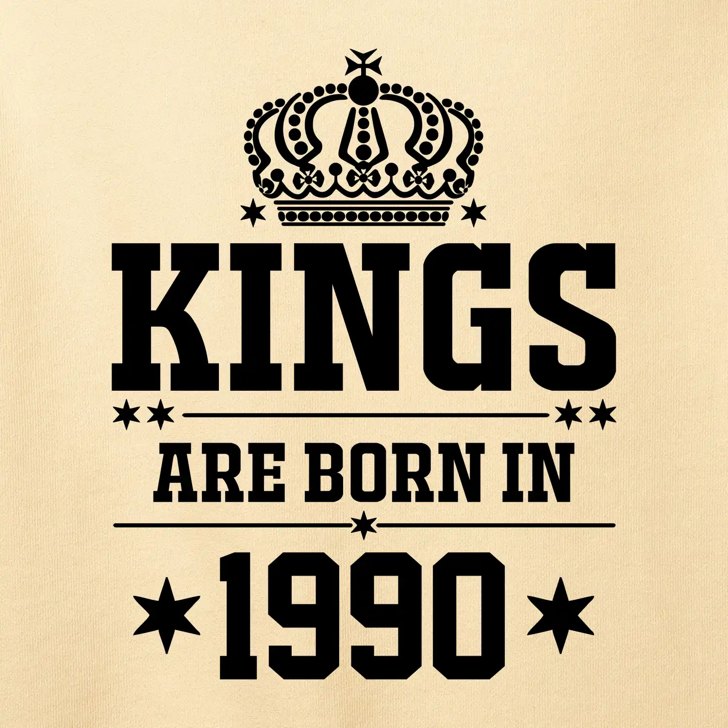 Kings are born in 1990