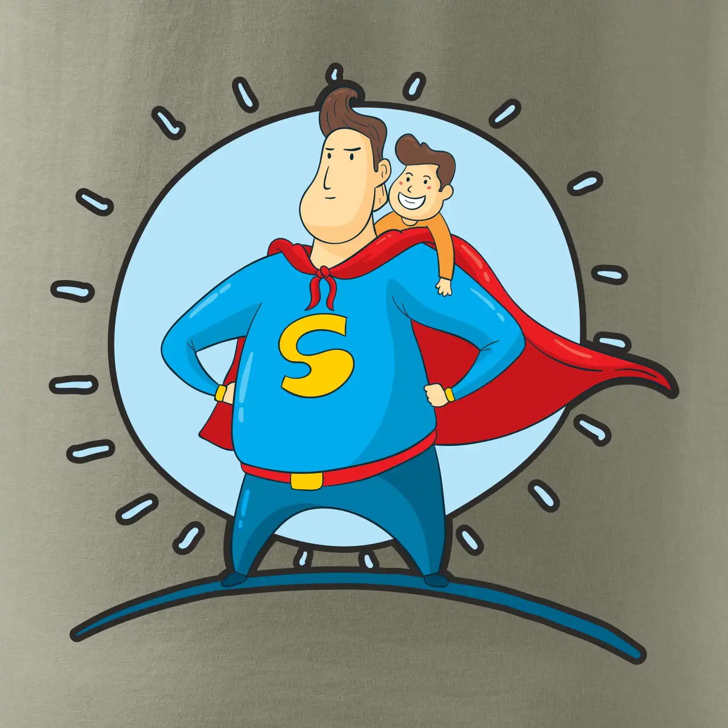 Táta superman - kluk