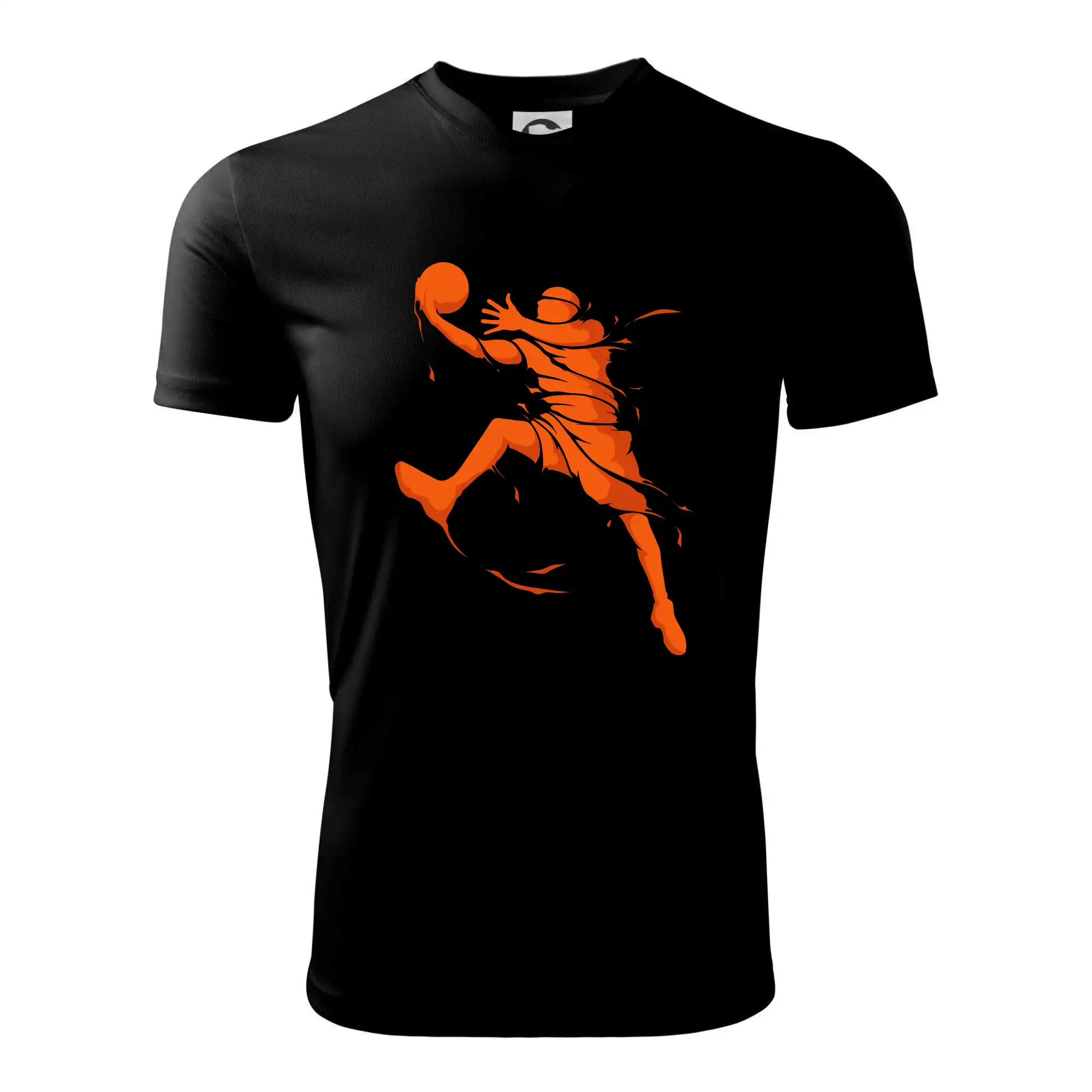 Basketball player splash