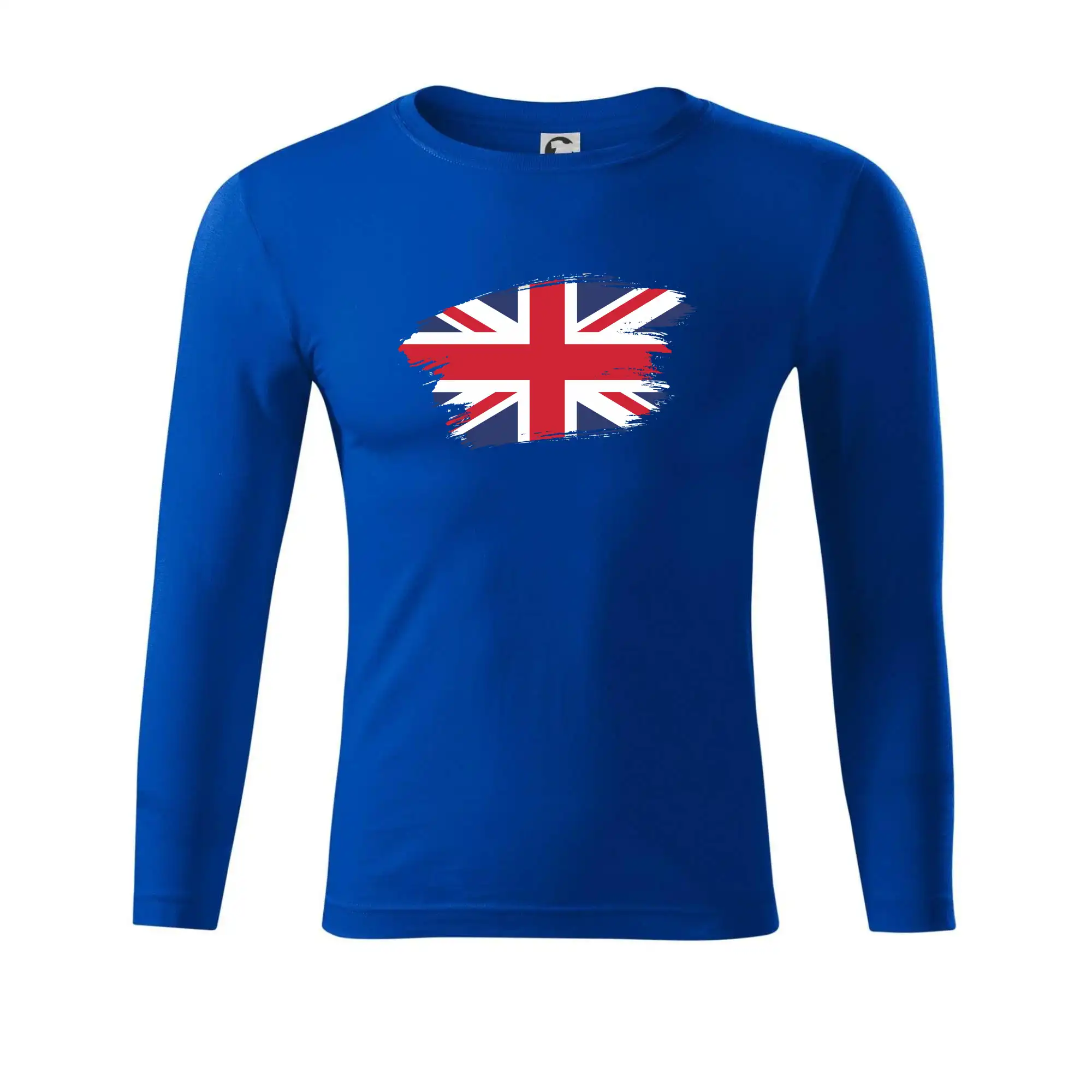 Britská vlajka roztrhaná