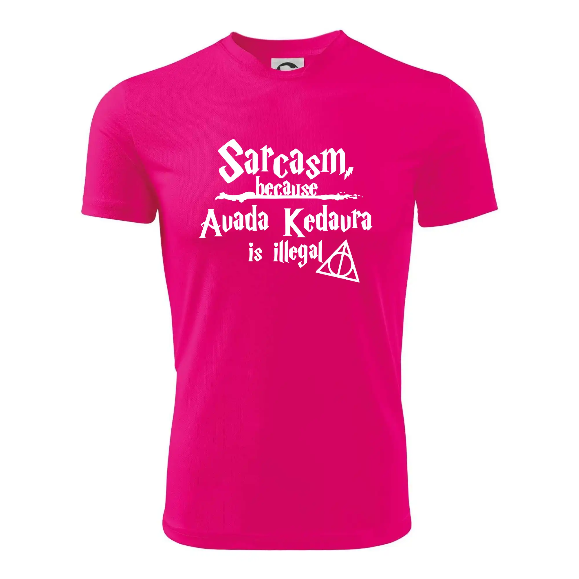 Harry - Sarcasm, because Avada Kedavra is illegal