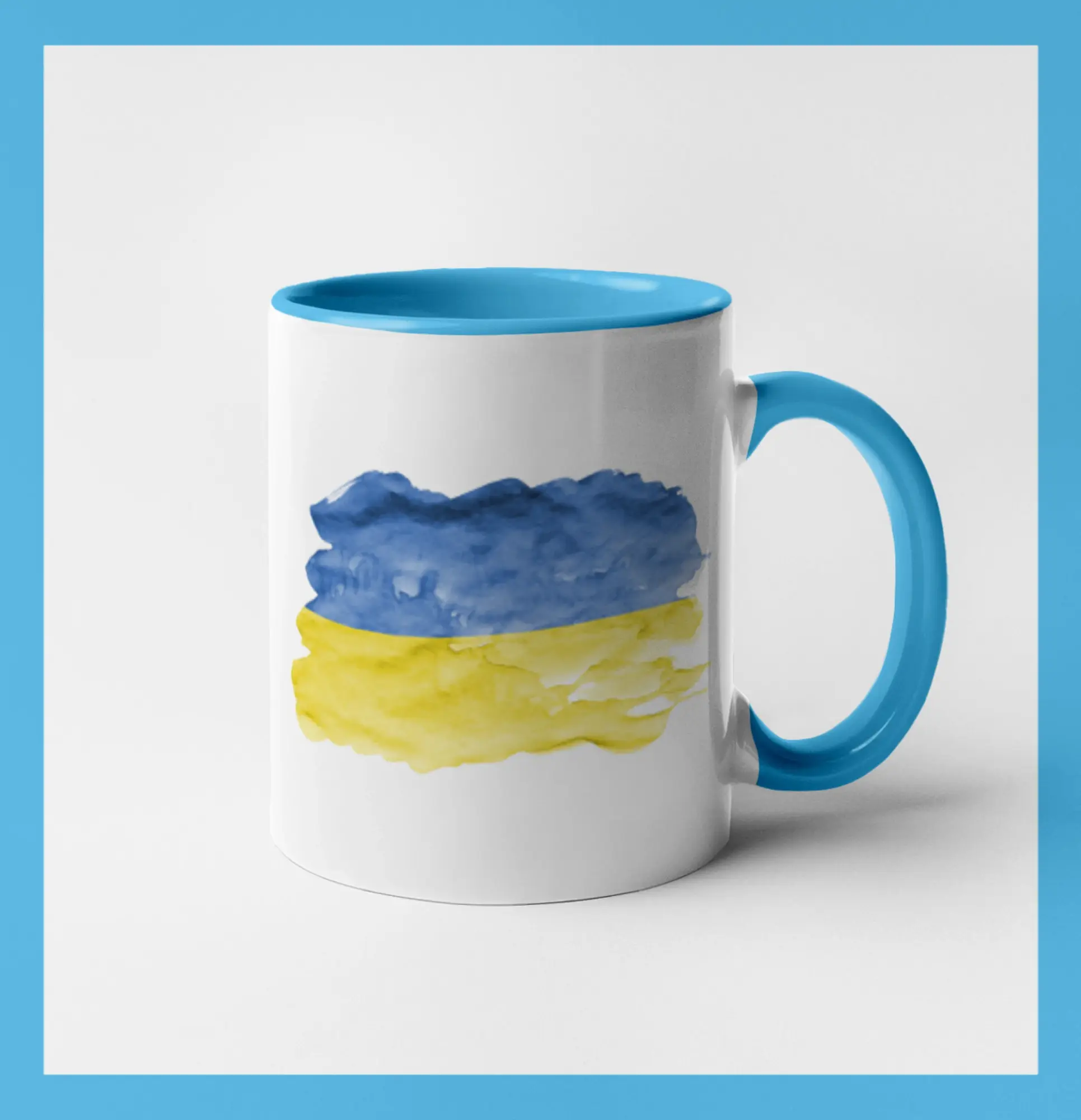 Ukrajina vlajka rozpitá